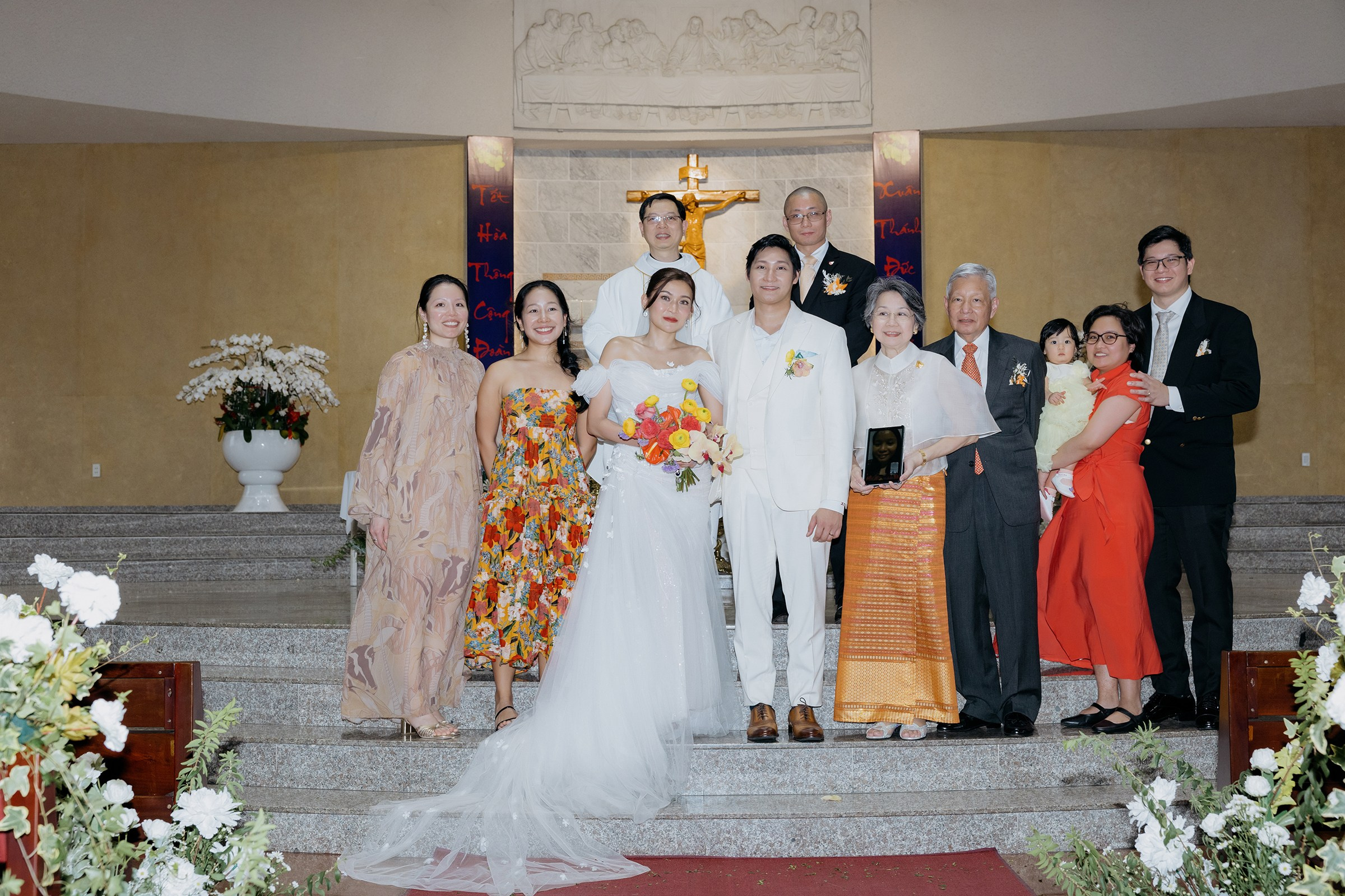 Church Wedding / Nica & Xavier. Nhiếp ảnh gia đám cưới hàng đầu tại Thành Phố Hồ Chí Minh
