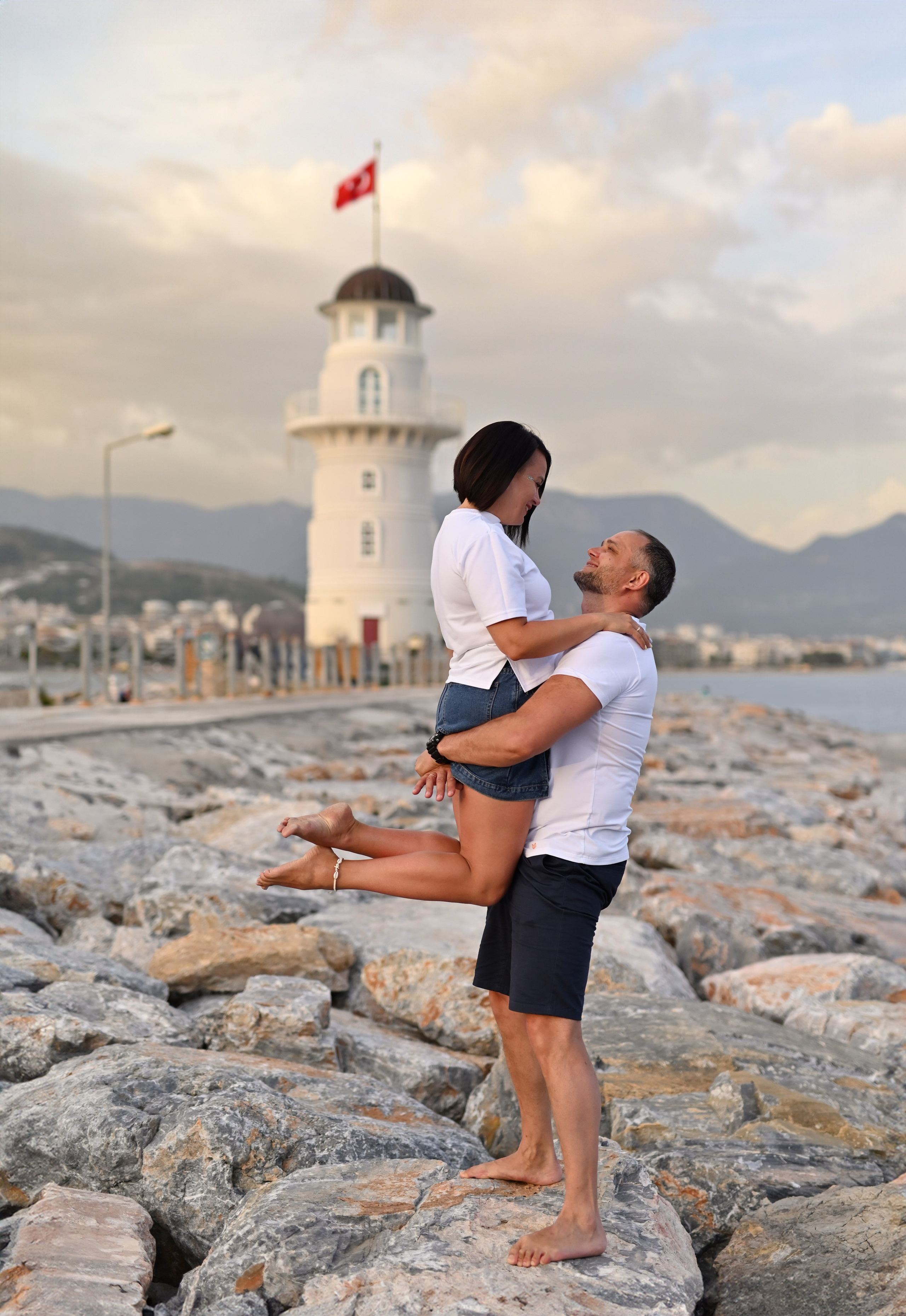 Прогулка в порту и у маяка. Photographer in Alanya, Side, Manavgat. Türkiye