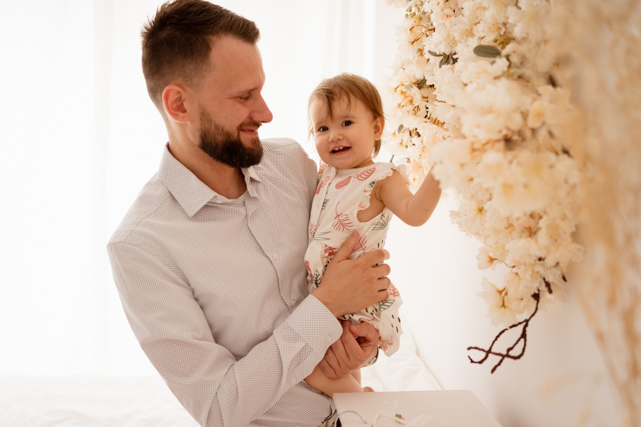 Chrzest Święty Natalii. Fotograf Łódź - sesja ciążowa, noworodkowa, dziecięca. Studio w Łodzi