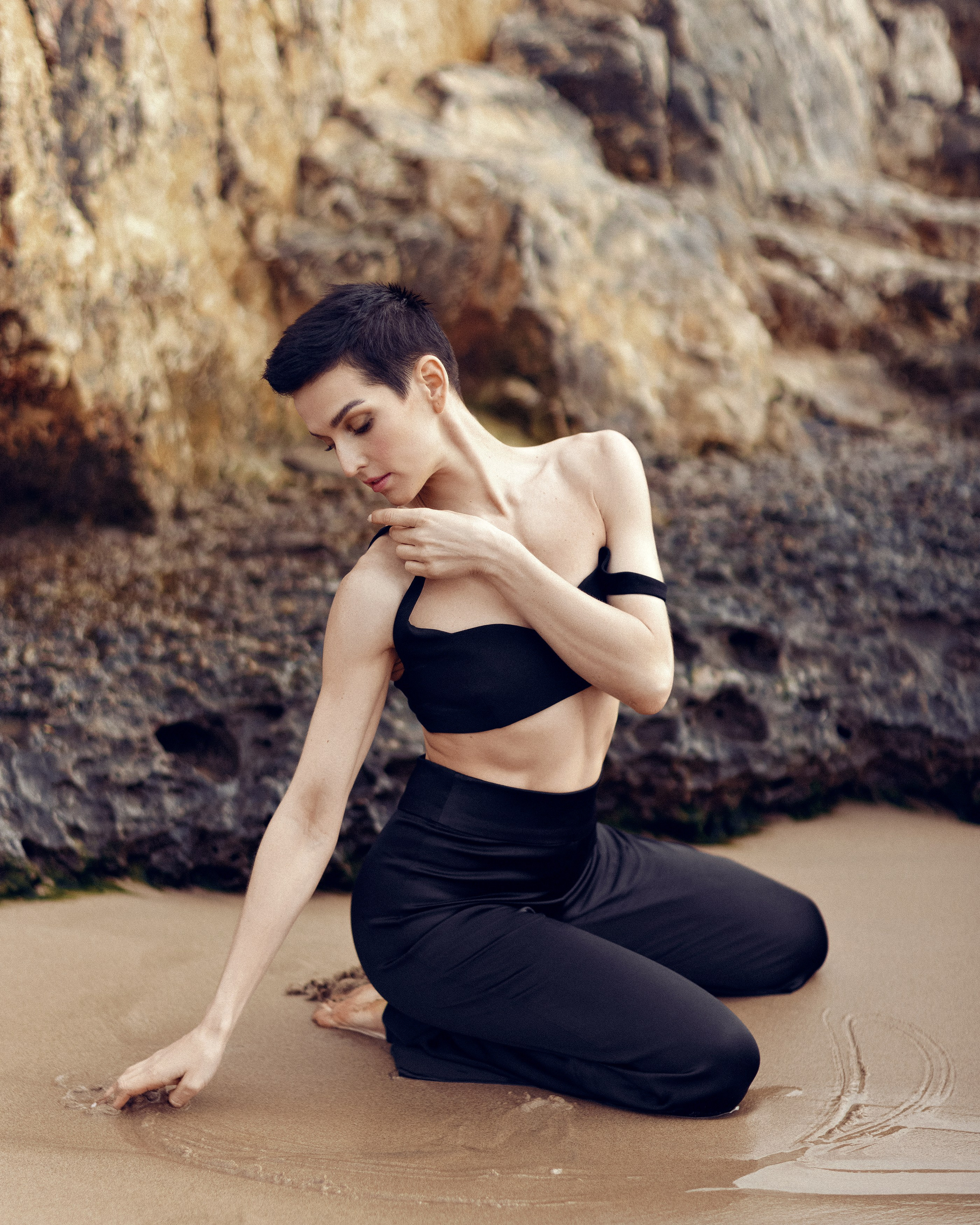 Polina Sea Photoshoot. Dana