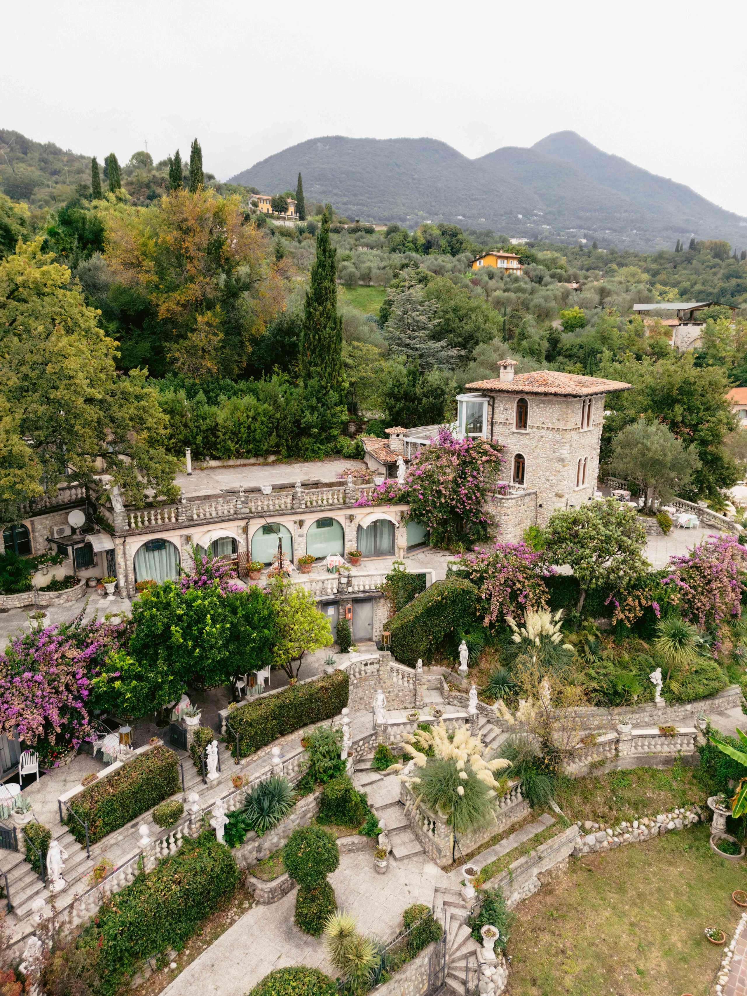 wedding at hotel ville montefiori