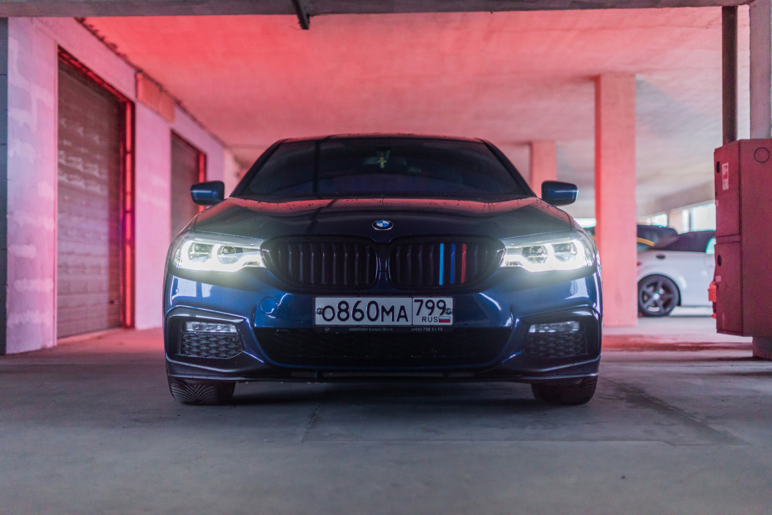 Авто фотосъемка BMW 5 после детейлинга. ФОТОГРАФ МЕКСИКА КИНТАНА-РОО