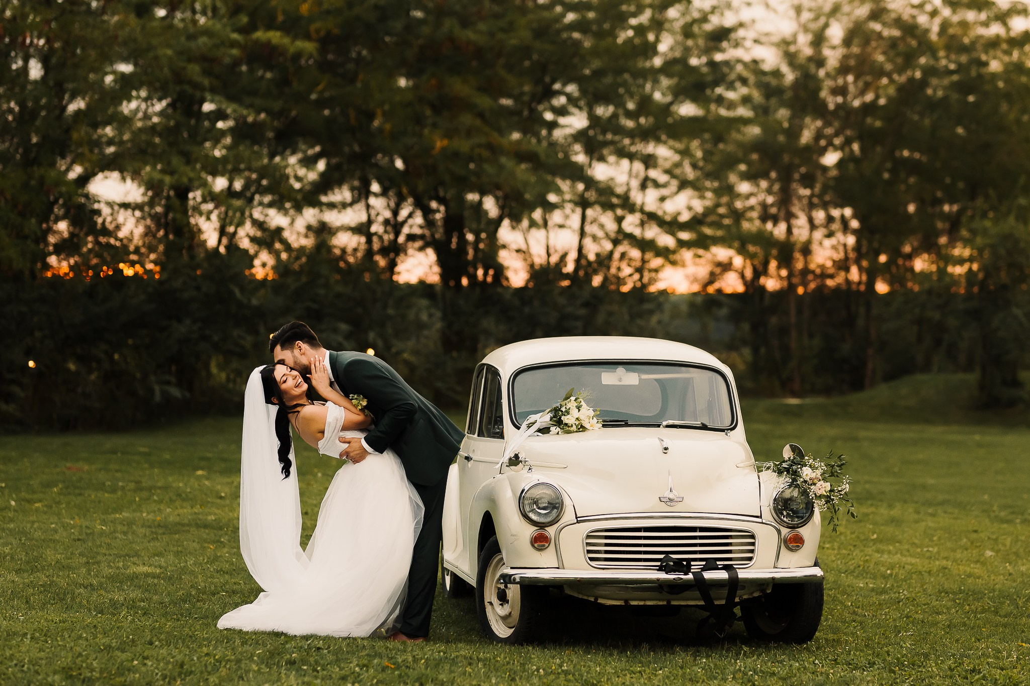 fotografie cuplu apus romantic bucuresti