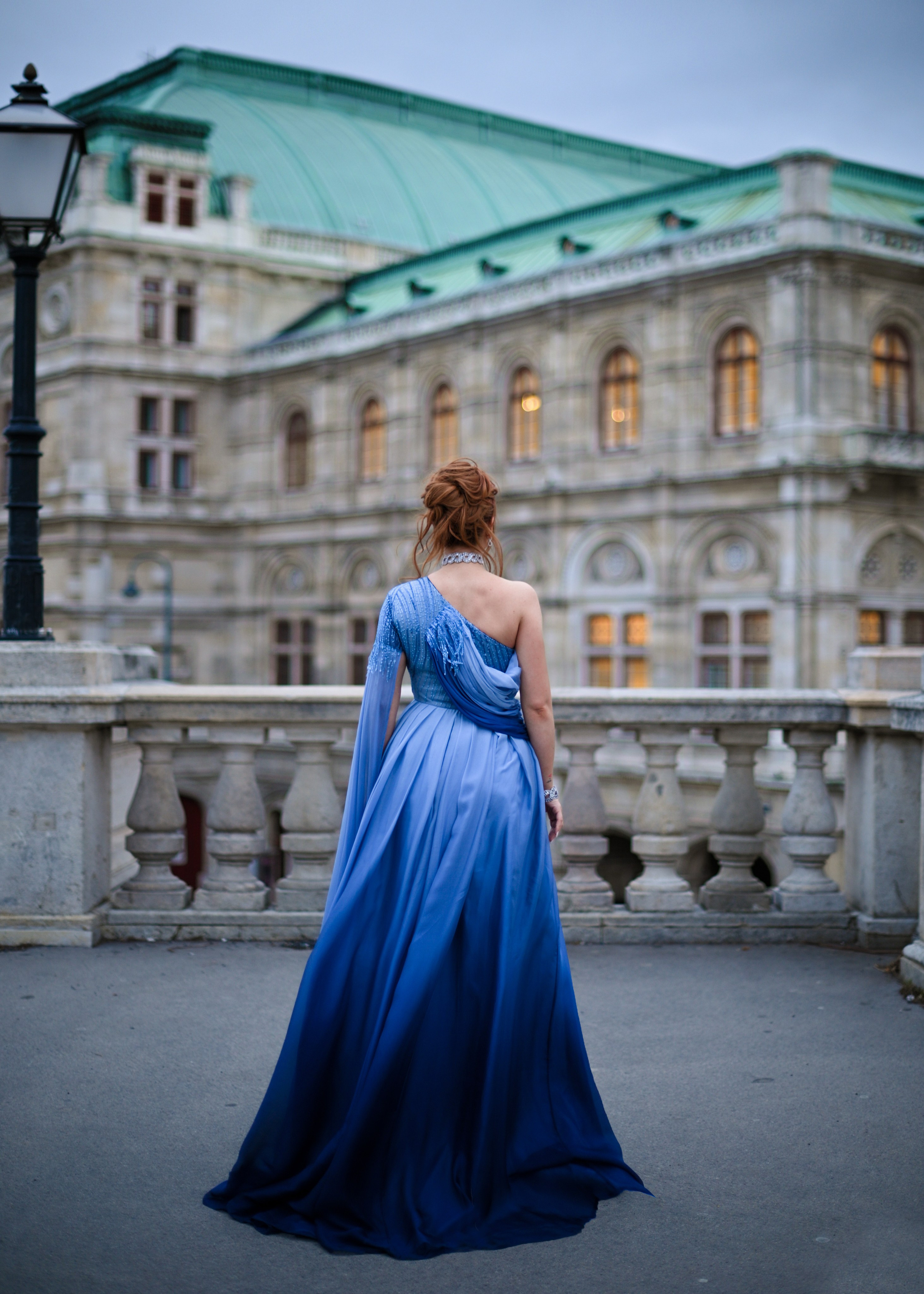 Tara for Viennese Opera Ball. Photo Vienna and Bratislava