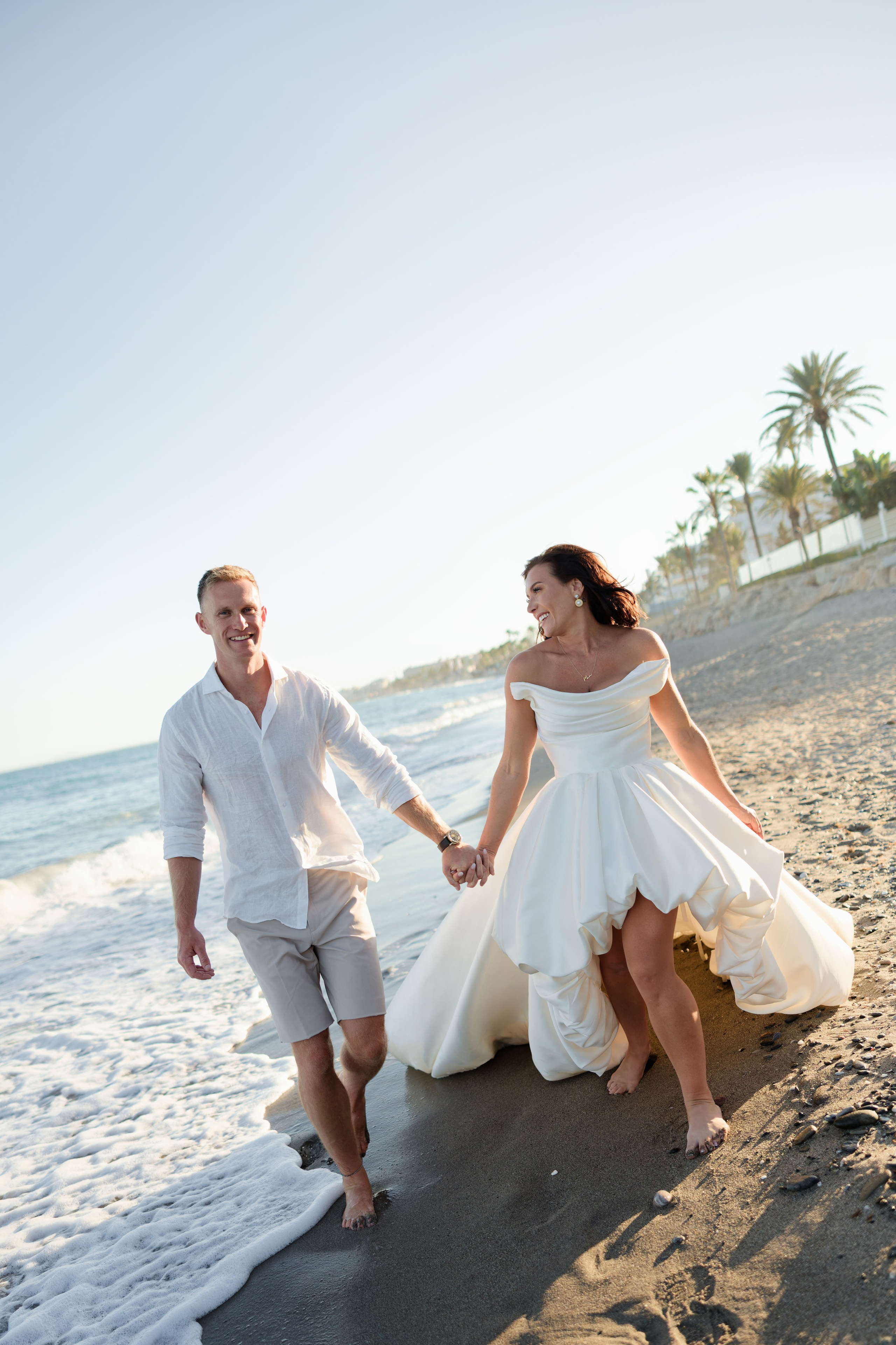 Beach Wedding in Marbella PREVIEW. Destination Wedding Photographer — Nikita Burtsev