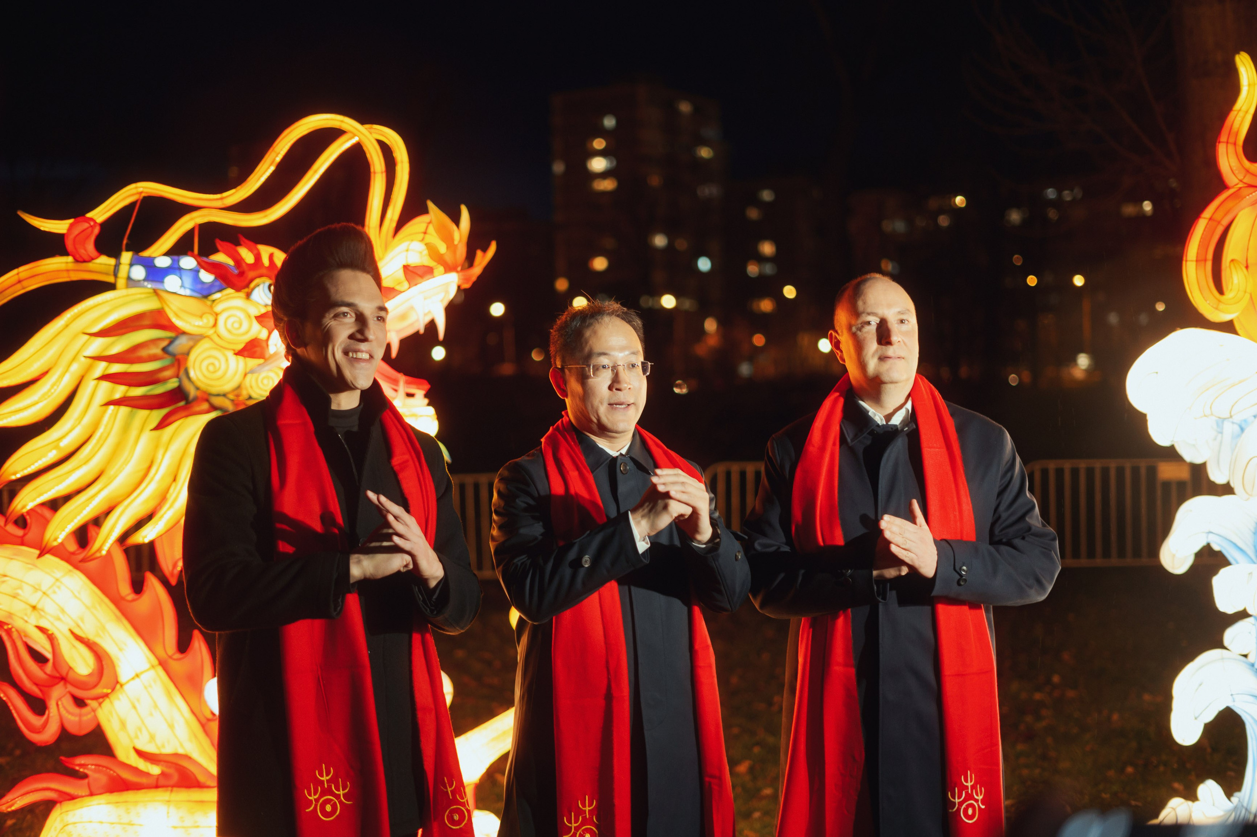 Svecano otvaranje Kineskog festivala svetla u Novom Sadu. Žukov Studio