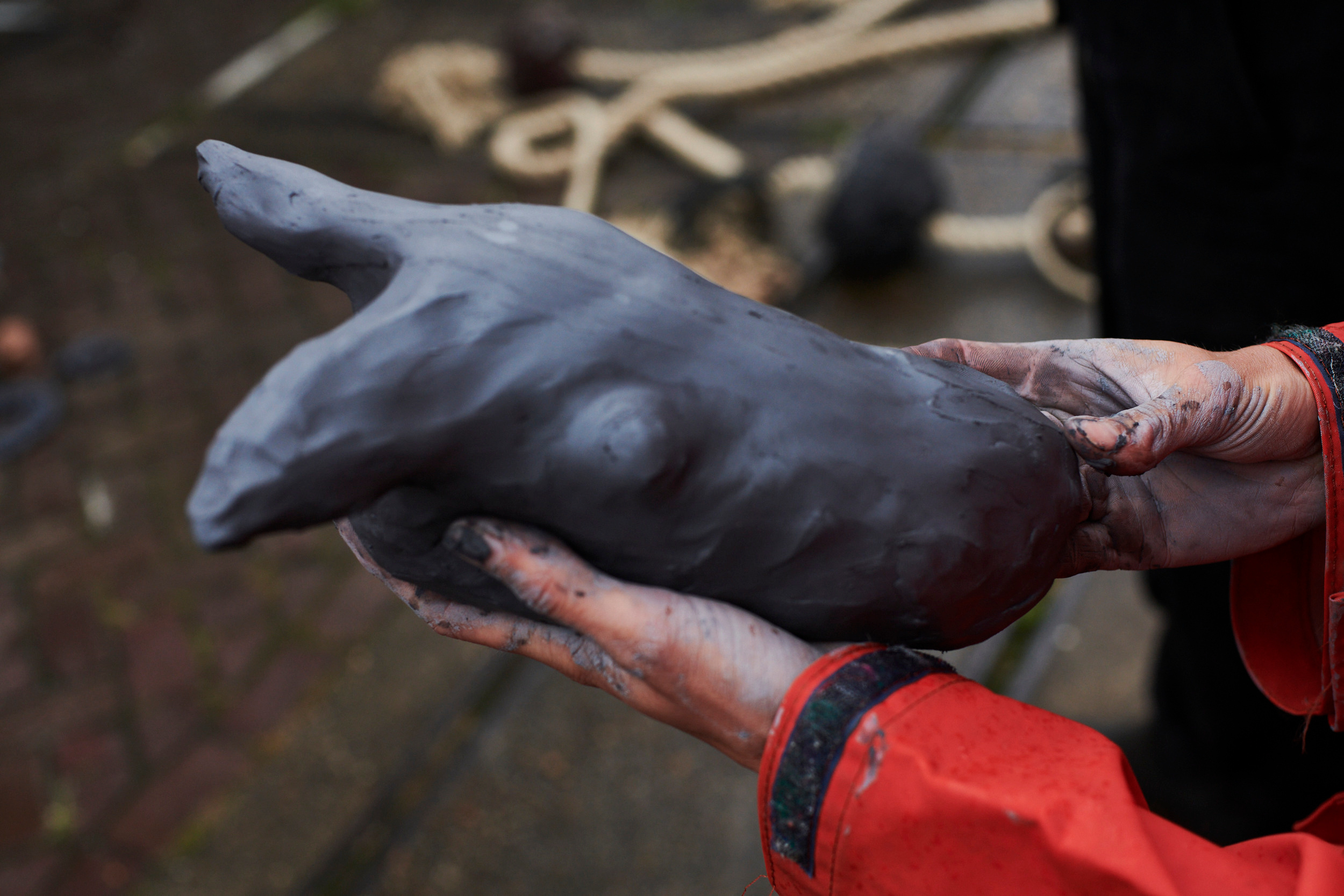 Portrait of artist Ruchama Noorda. Portrait Photographer in Brussels & Amsterdam — Victoria Ushkanova