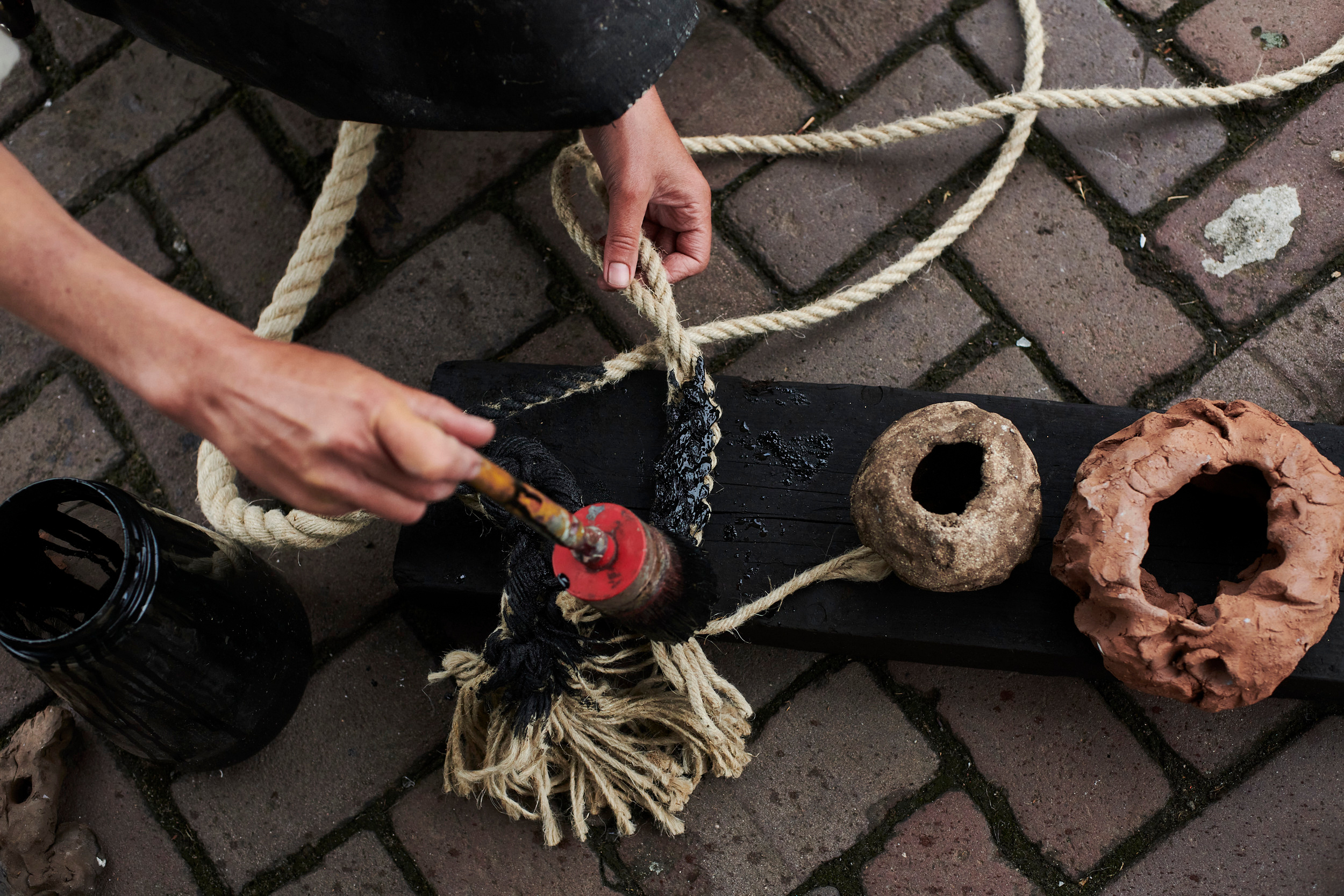 Portrait of artist Ruchama Noorda. Portrait Photographer in Brussels & Amsterdam — Victoria Ushkanova