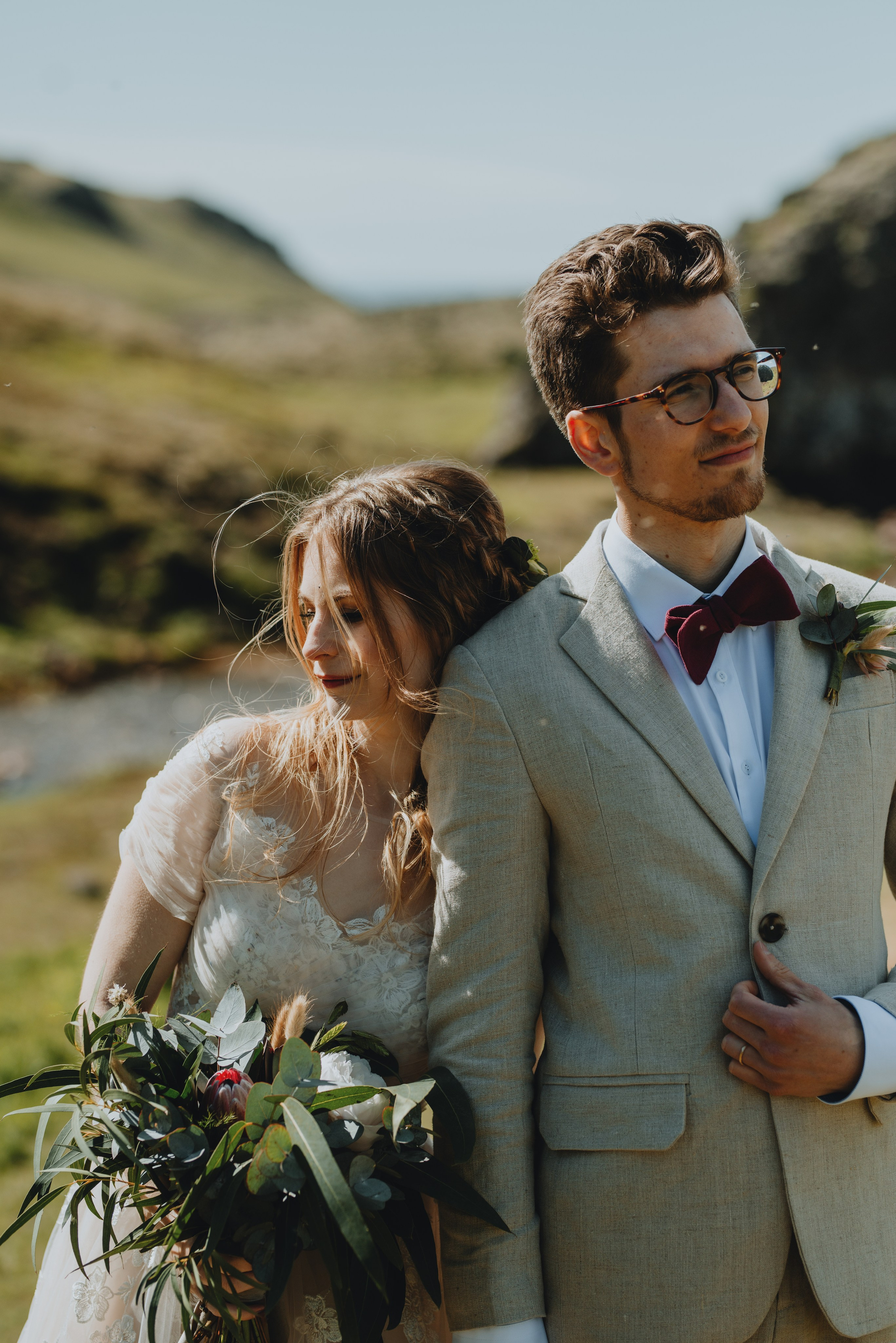Alina and Grettar. Michalina Dzianach Wedding Photographer Iceland
