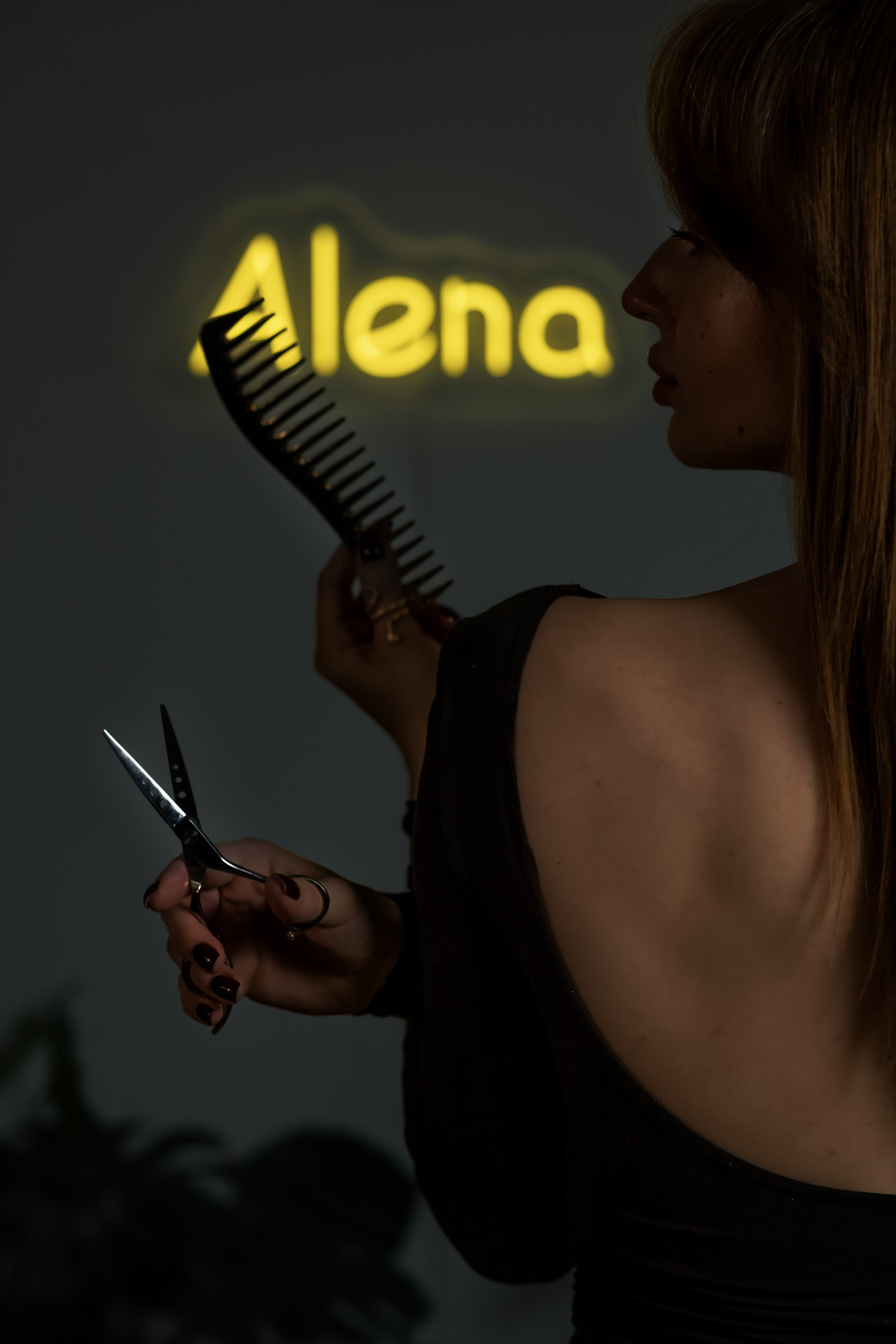 Hairdresser. Lifestyle a rodinná fotografka v Pisku Oxana Telupilova