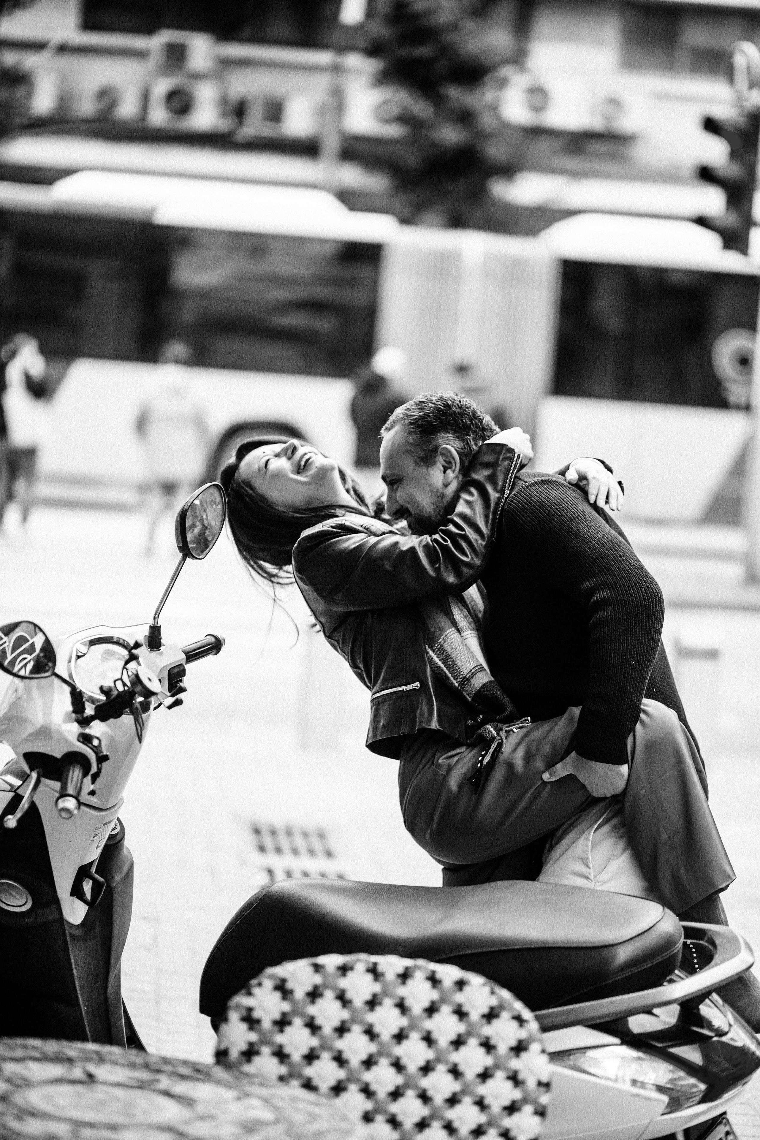 Valentines Day in Downtown Haifa. Family photographer in Israel