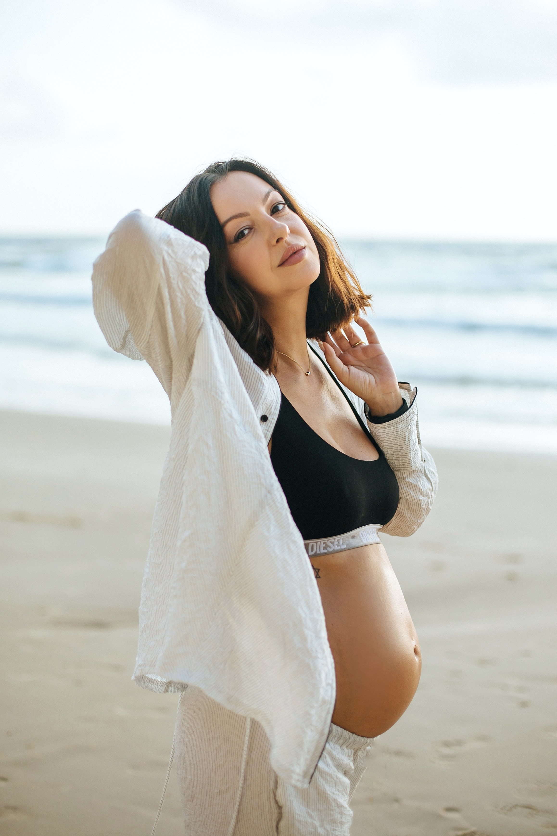 Katya & Fil Givat Olga. Family photographer in Israel