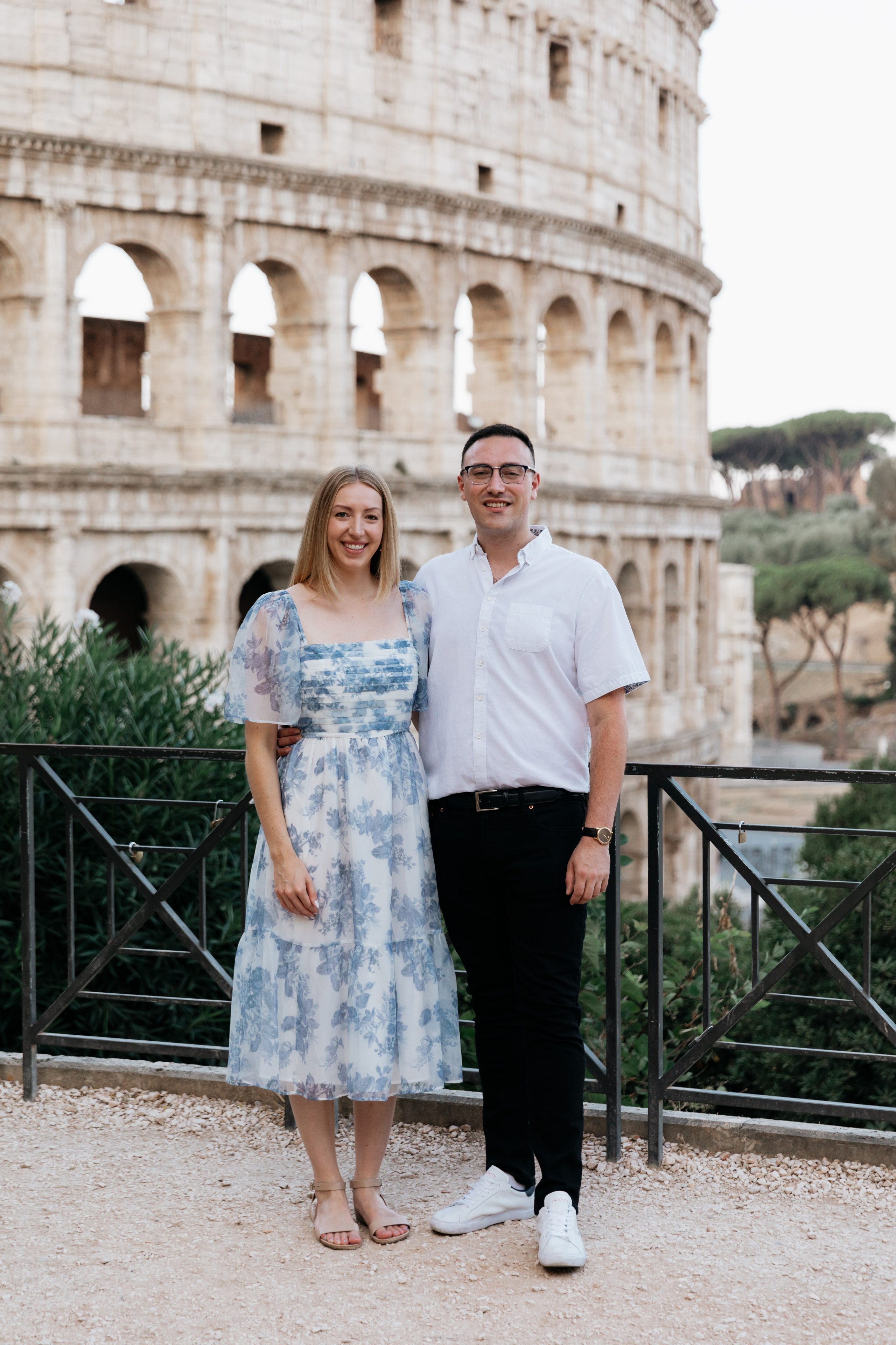 Leanne and Matt. Photographer in Rome