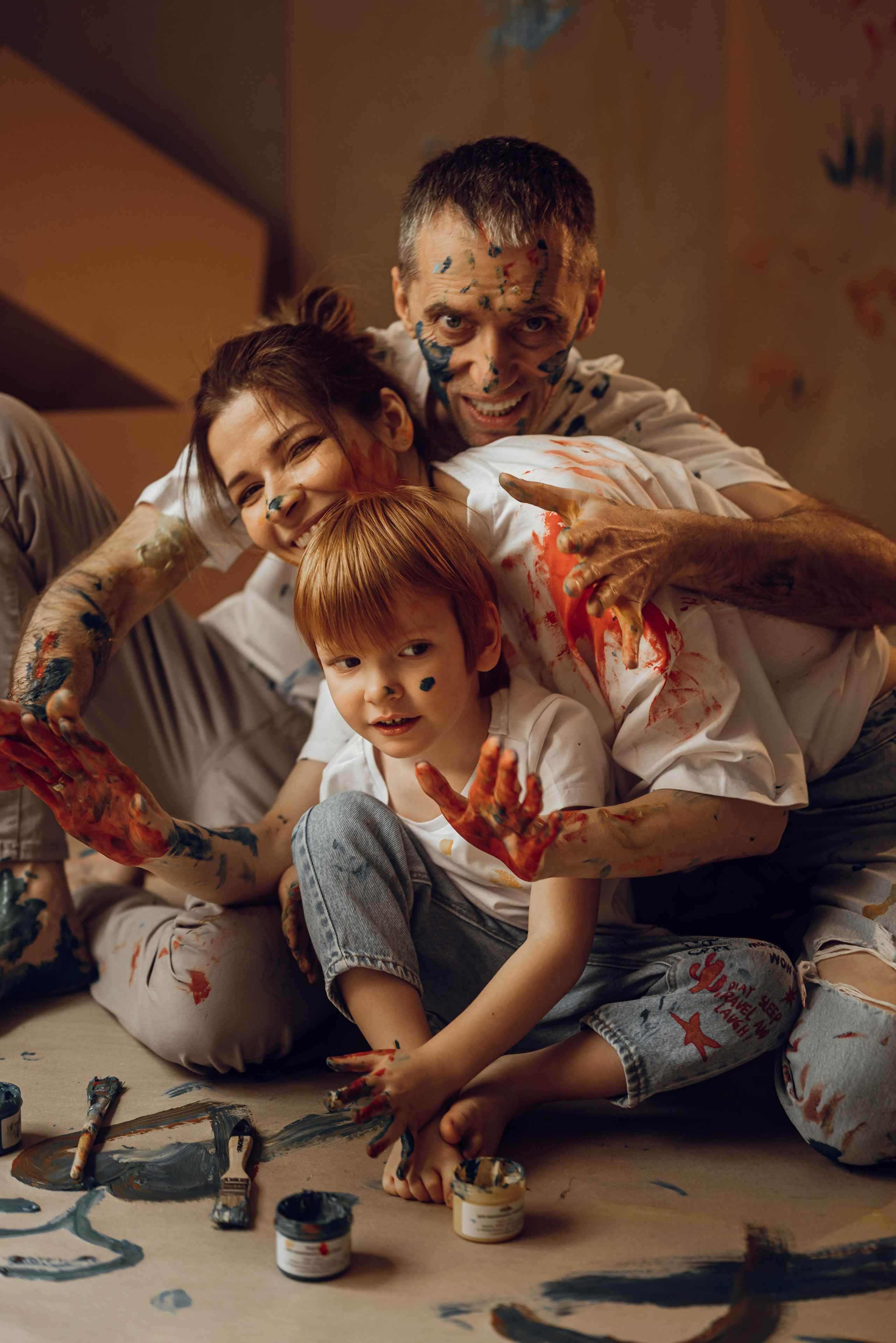 Полина, Вова и Назар. Фотограф Ирина Новикова