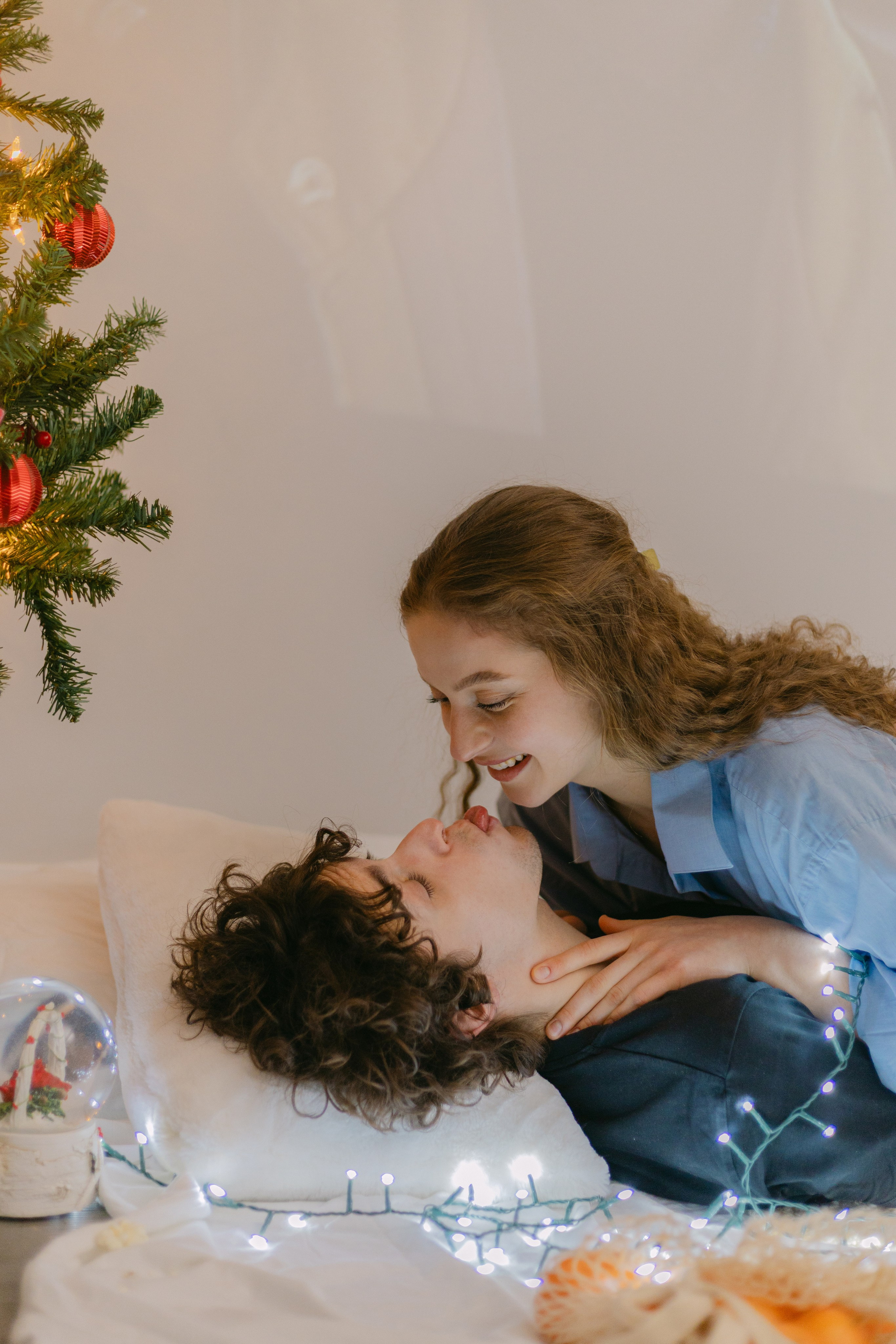 Christmas magic together. Home