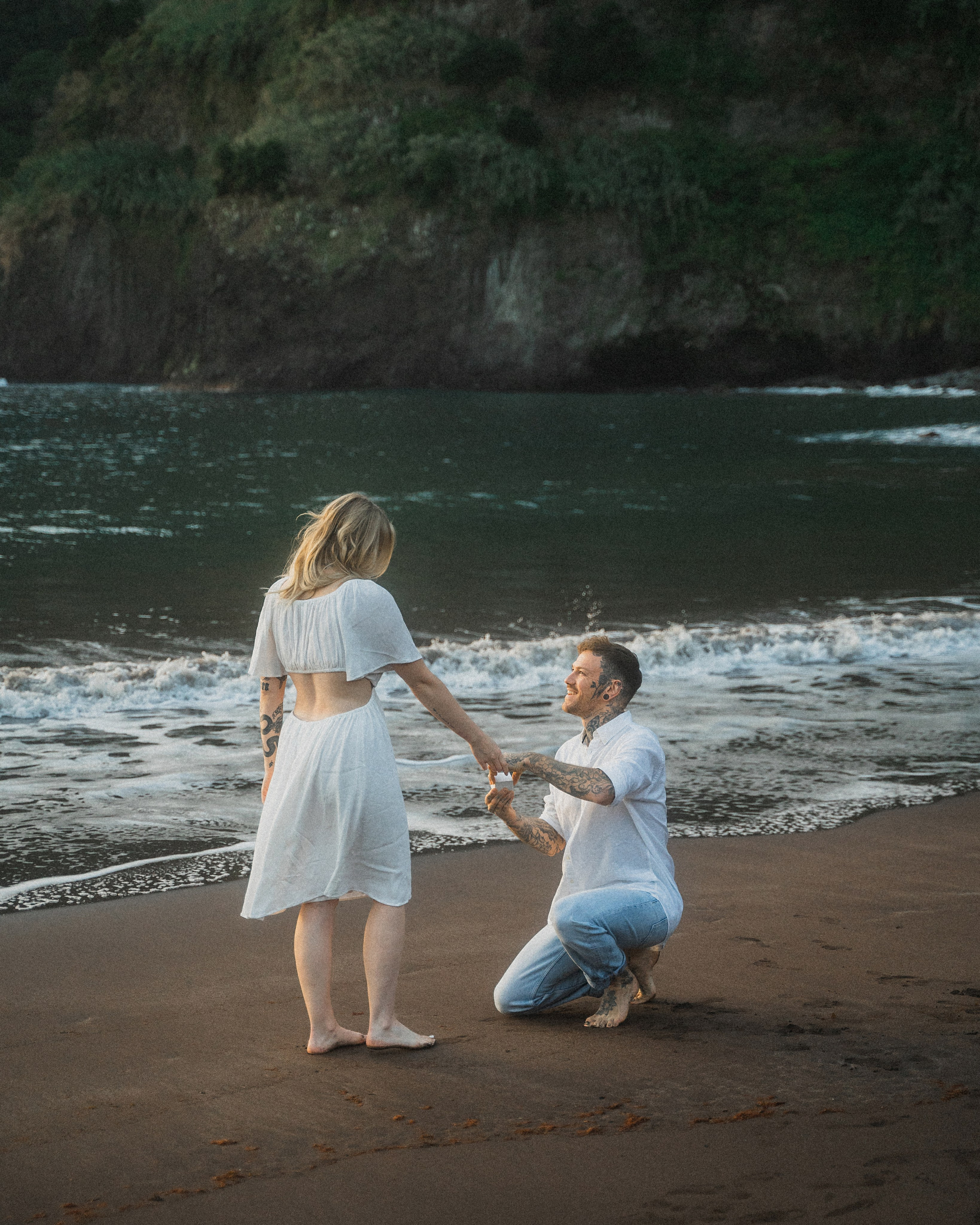 Proposal Photographer in Madeira | Stefan & Talia, Seixal Beach. Your photographer in Madeira