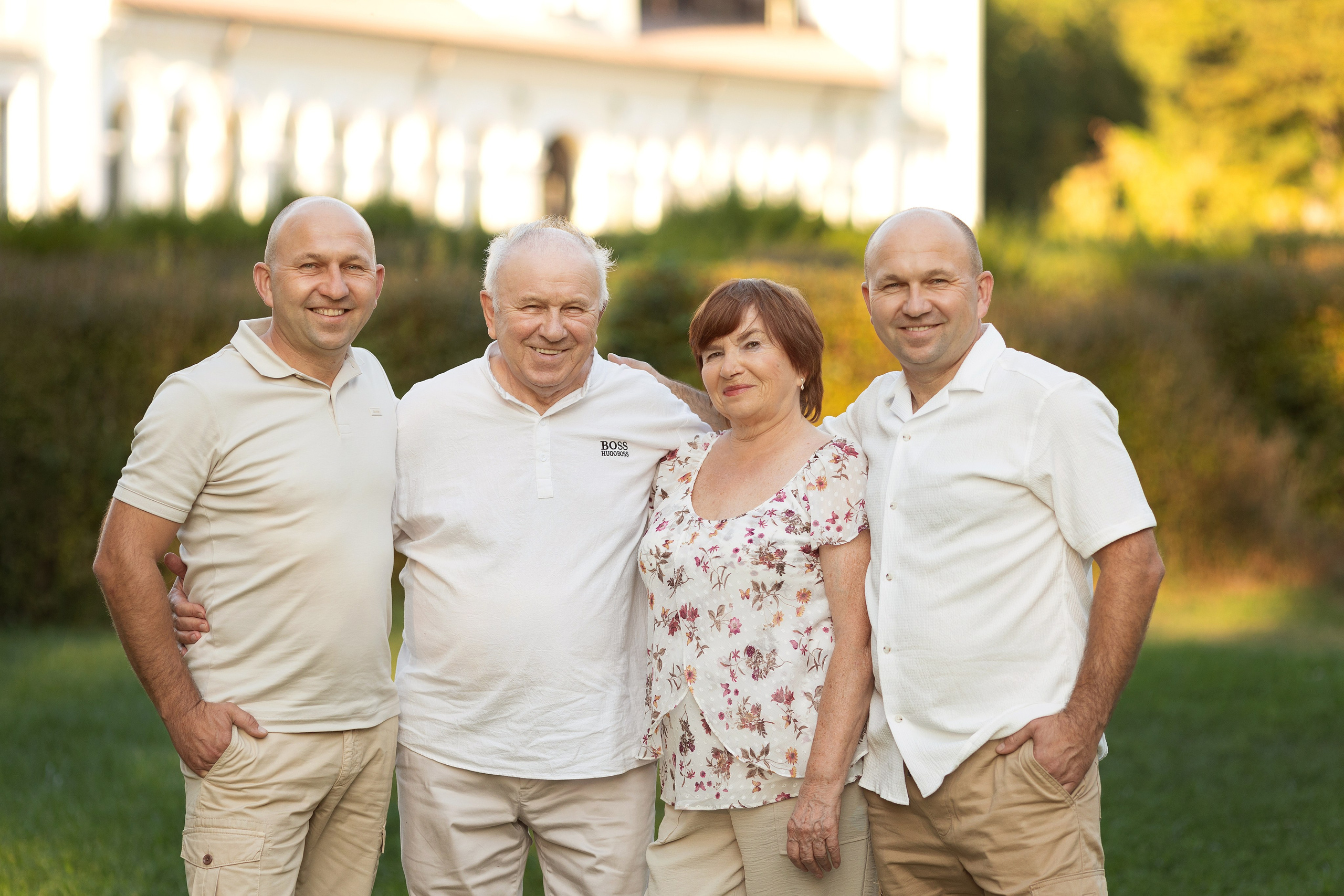 Съёмка большой семьи в ботаническом саду. Семейный и детский фотограф в Вильнюсе Светлана Наумова