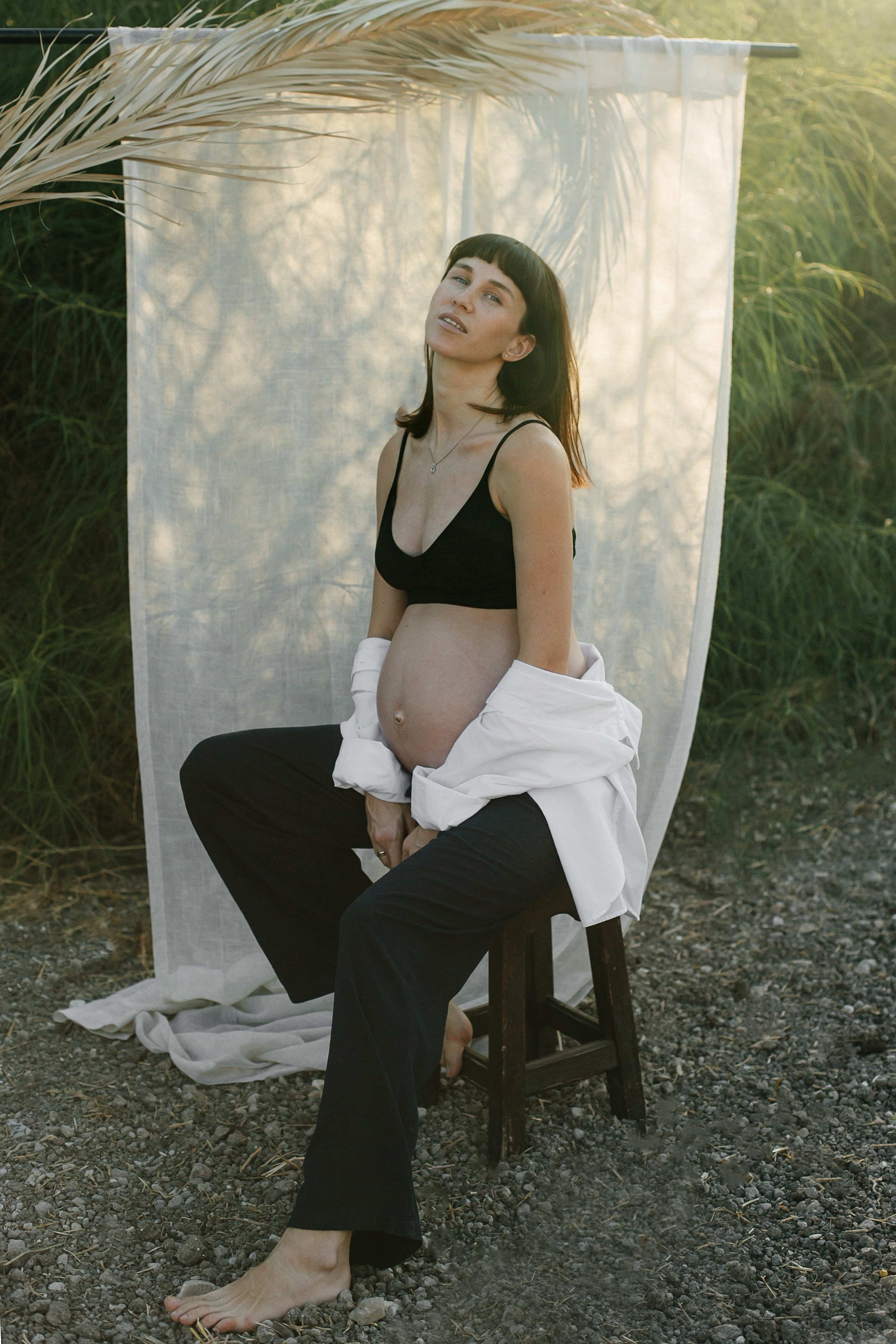 Kiryat Tivon field. Family photographer in Israel