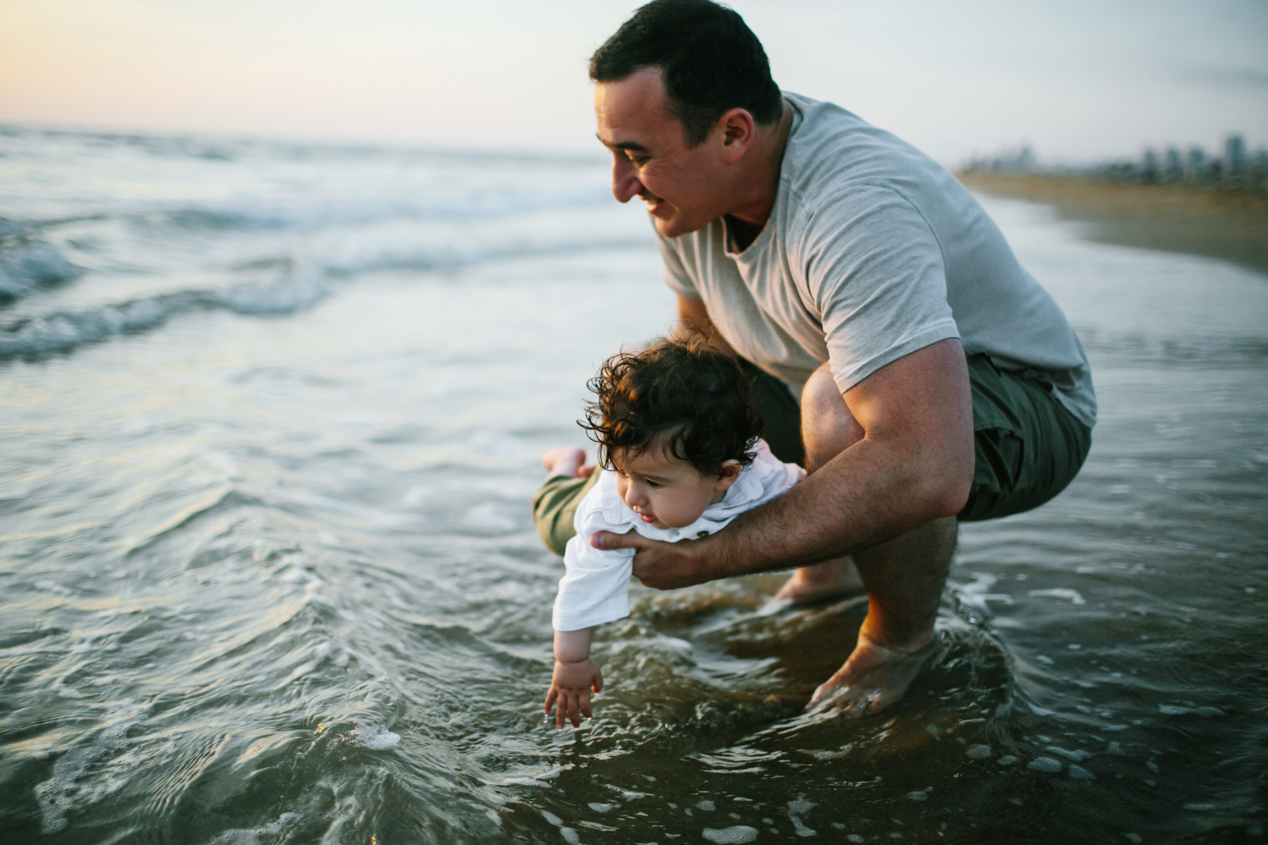 Studentim beach / Eithan 9 month. Family photographer in Israel