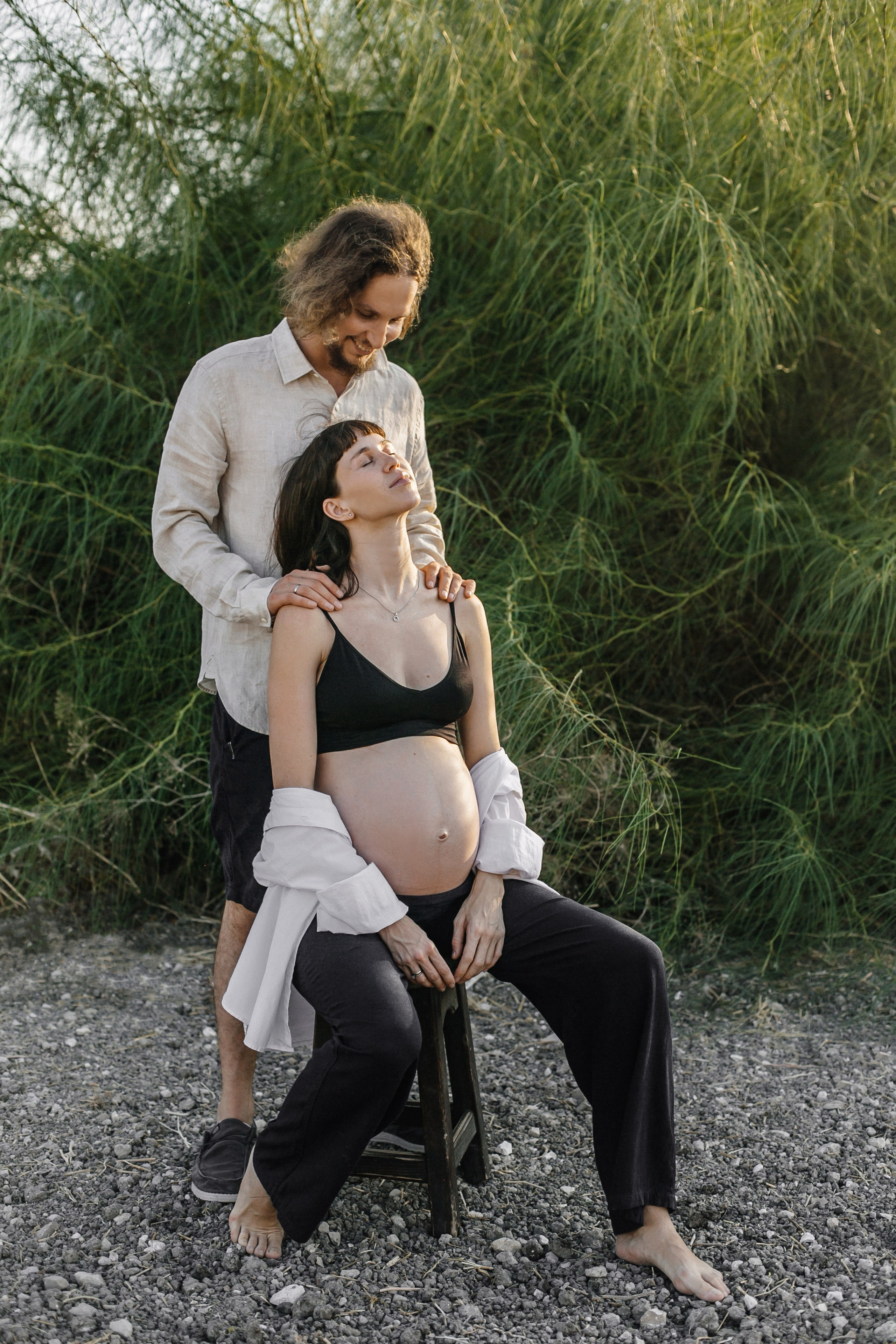 Kiryat Tivon field. Family photographer in Israel