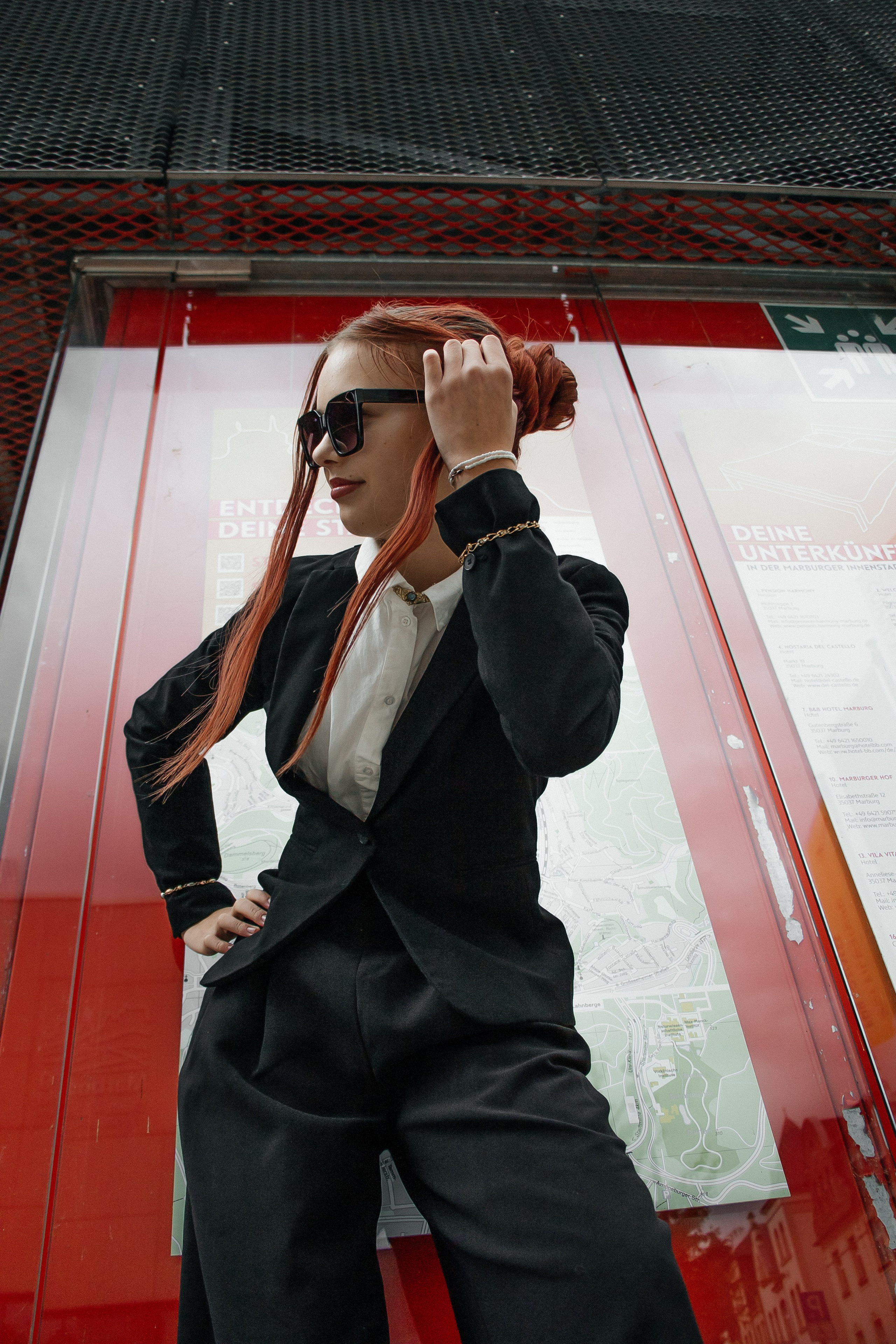 Red girl. PHOTOgrapher Germany MARBURG