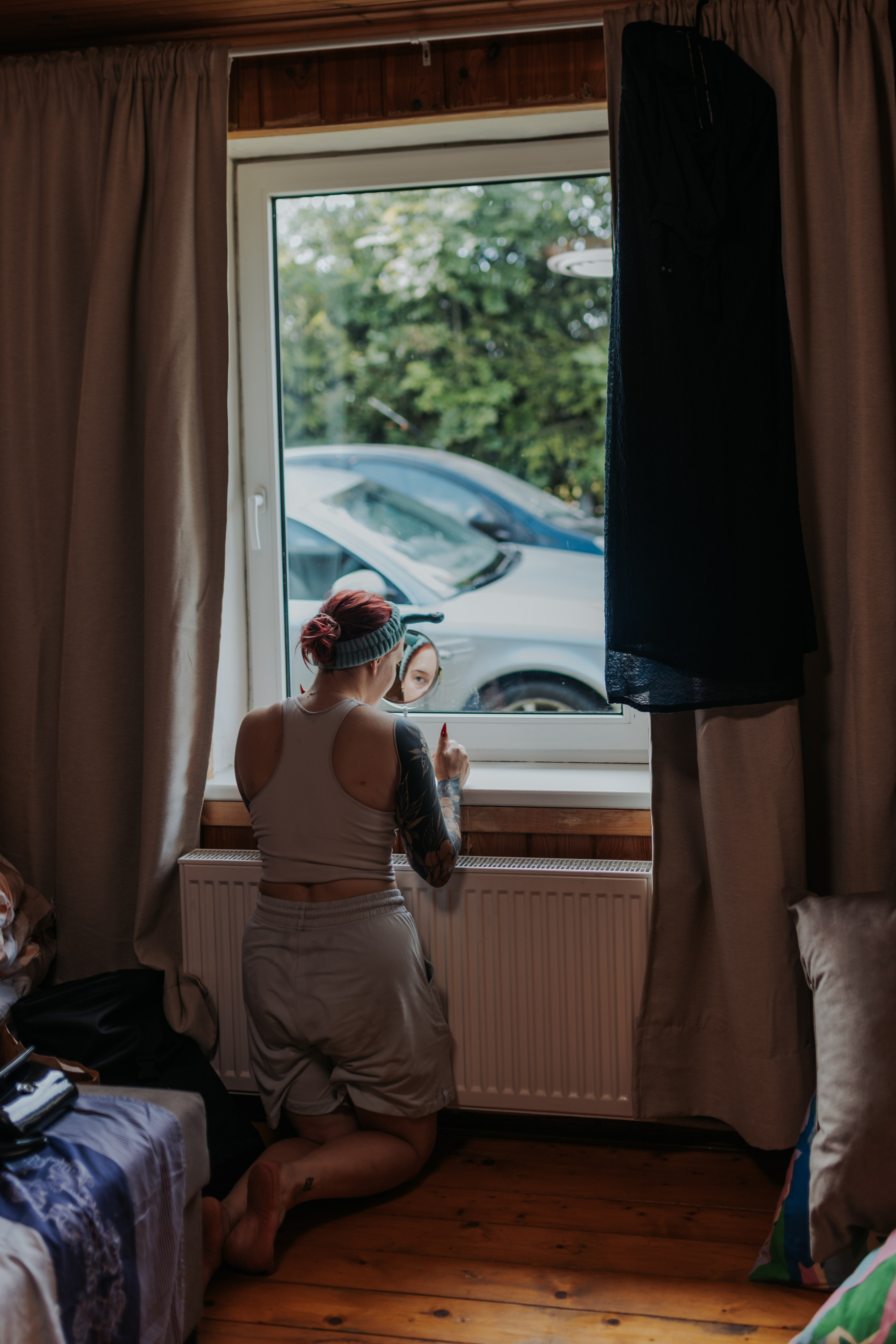 Gatis prec Valēriju. Fotogrāfe Zane Stulpiņa