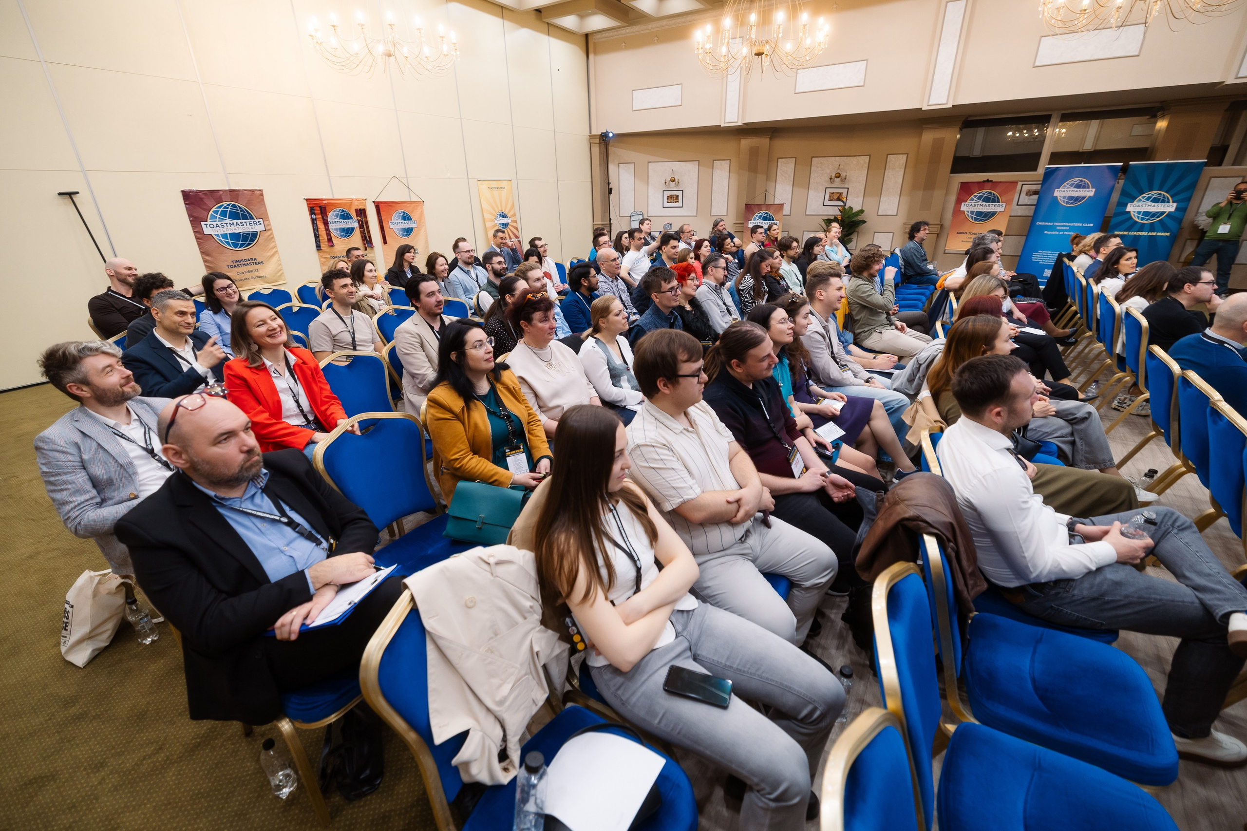 Toastmasters Conference. Marius Ciocan