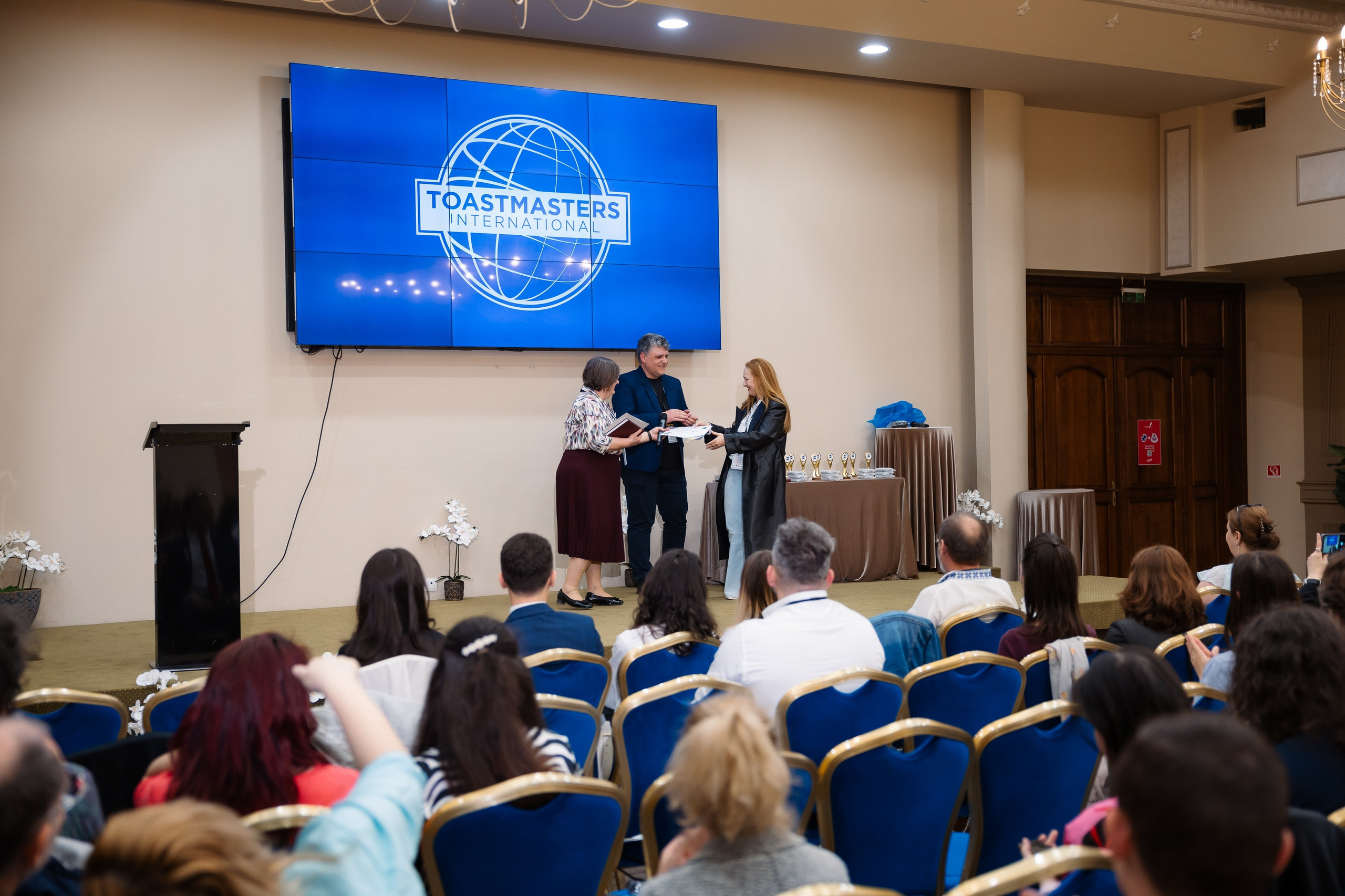 Toastmasters Conference. Marius Ciocan