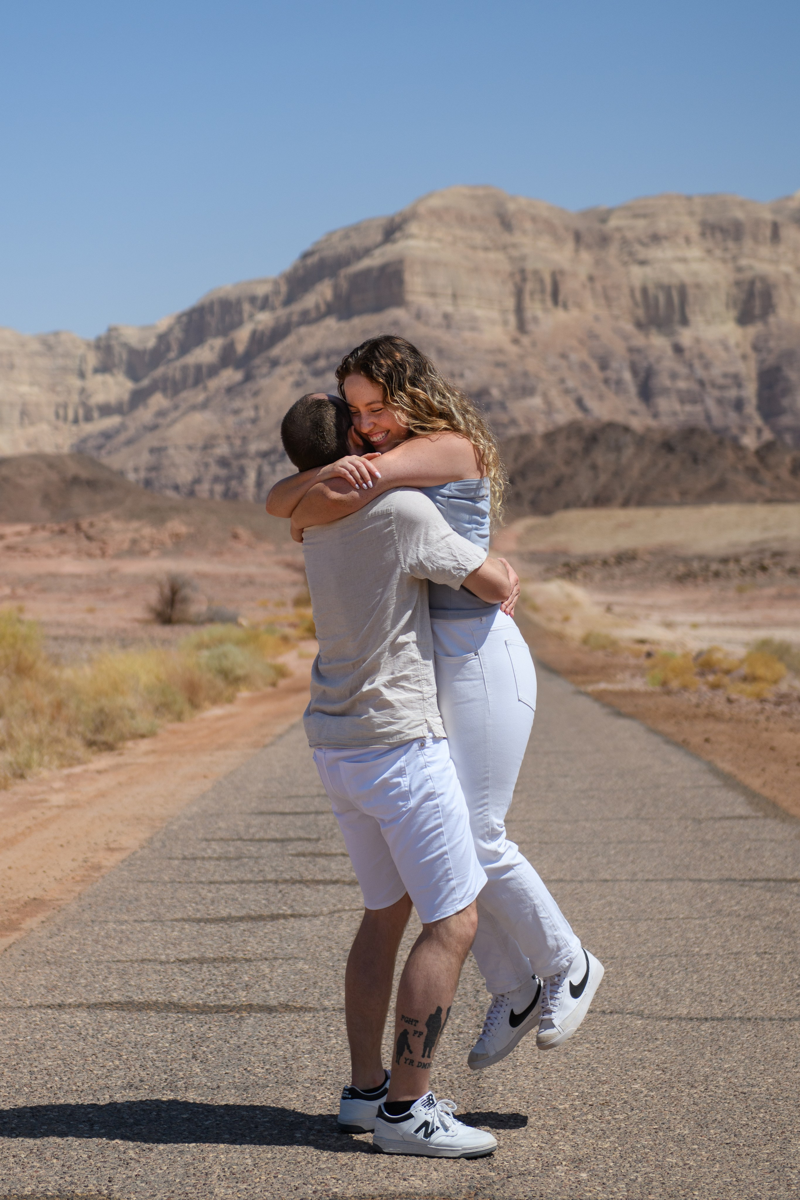 “She Said YES” in a Timna park for Lotan & Zohar. Family children pregnancy love stories photographer in Eilat Israel Olga Amchislavsky