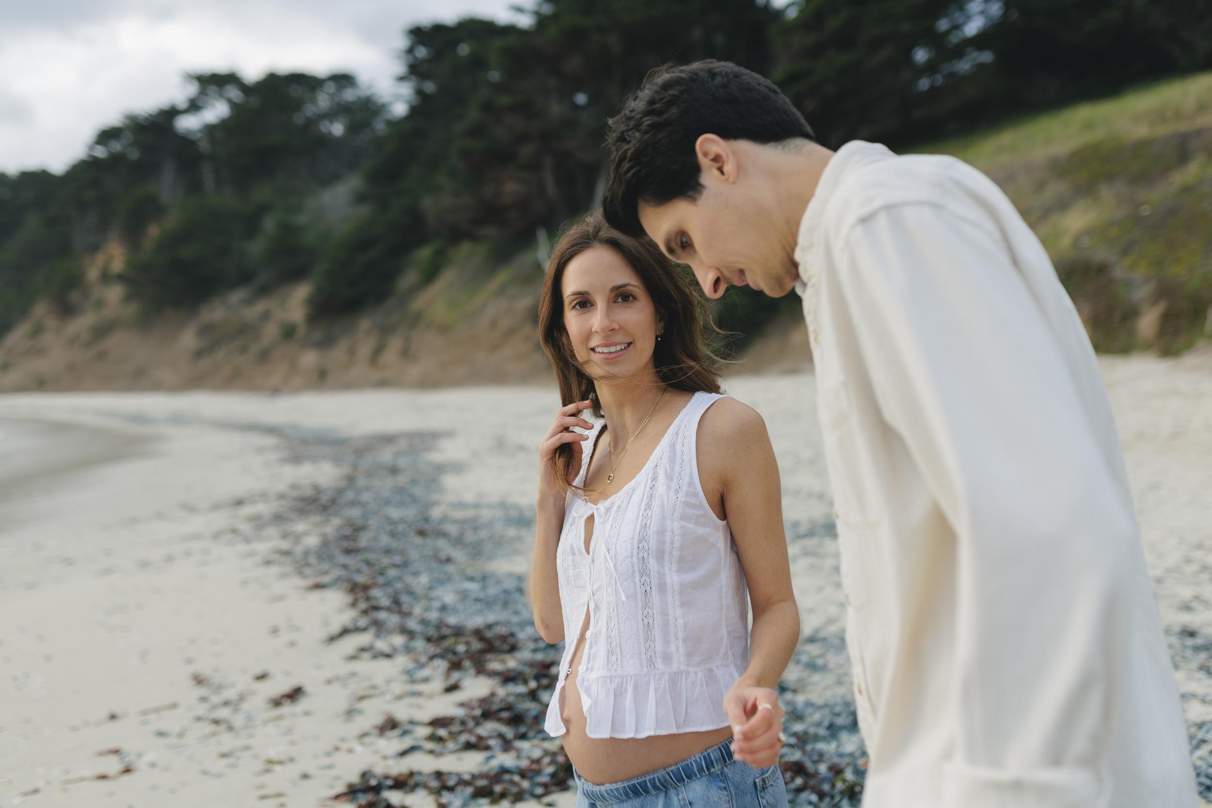 Moss Beach Maternity Photo Session. Maternity, newborn photographer in the Bay Area|Iryna Rakivnenko