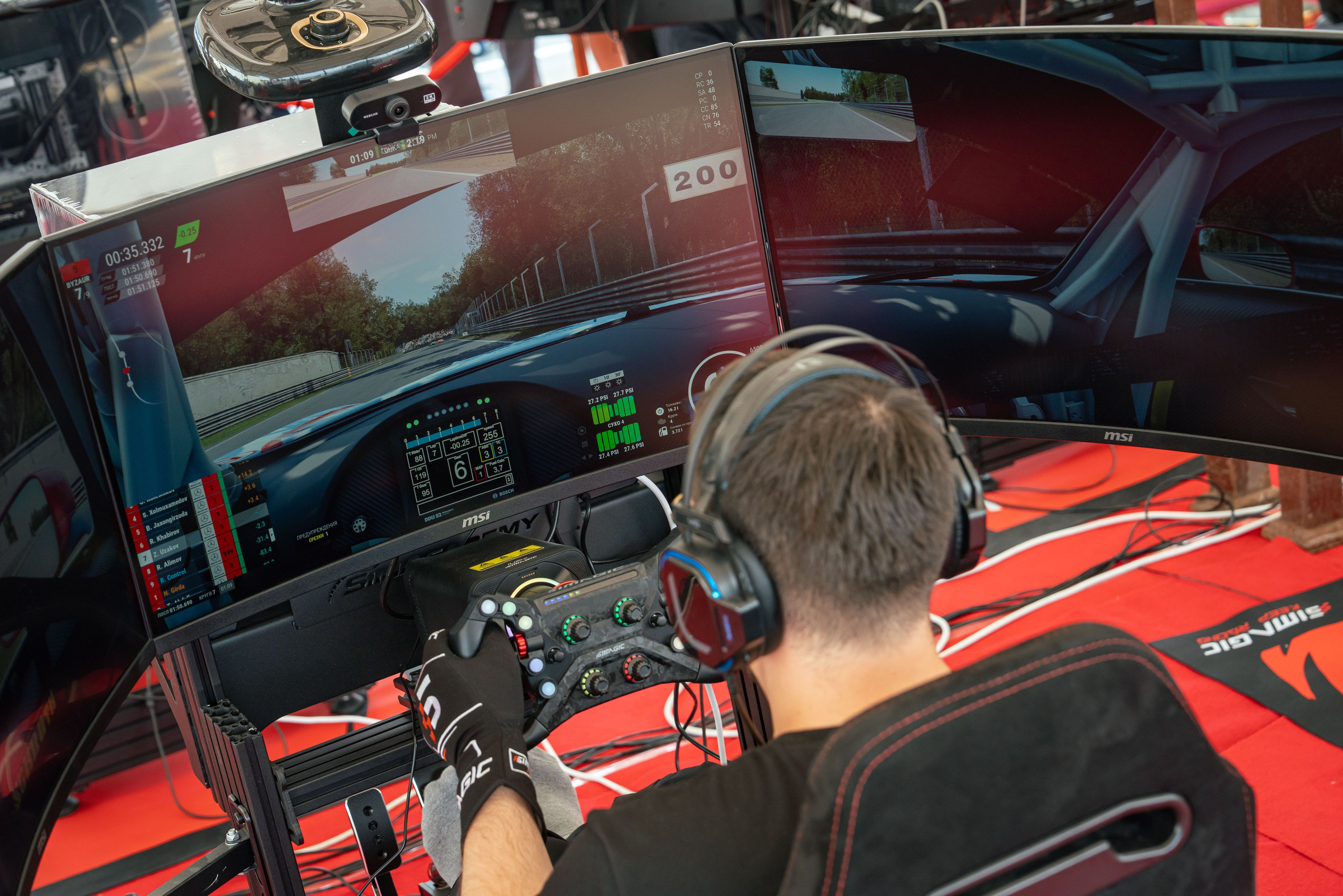 1й этап Чемпионата Узбекистана по цифровому автоспорту NAFKU eSports GT3 Championship