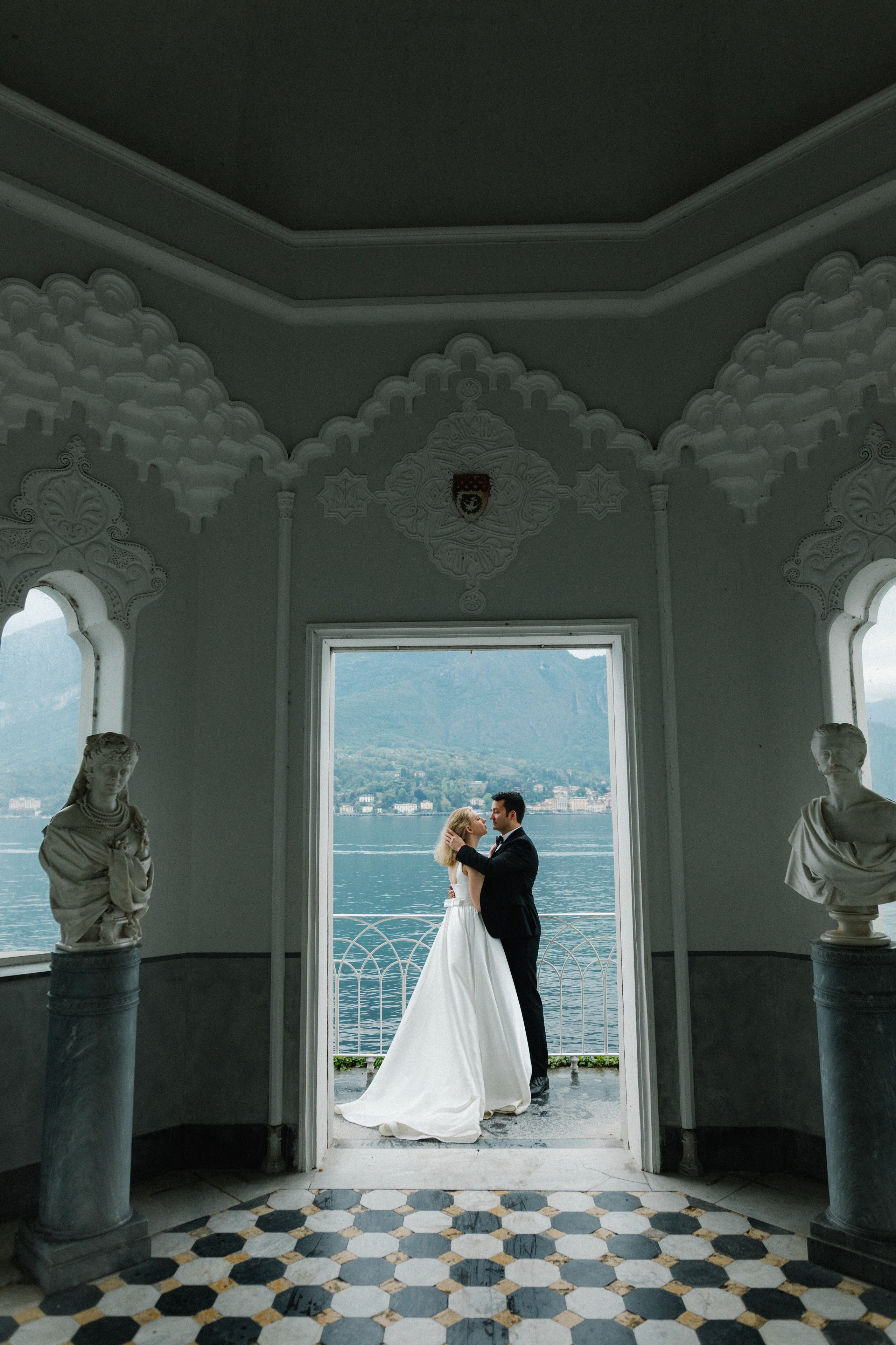 Ksenia and Andrew, Villa Serbelloni, Bellagio. Фотограф в Милане Анна Линник