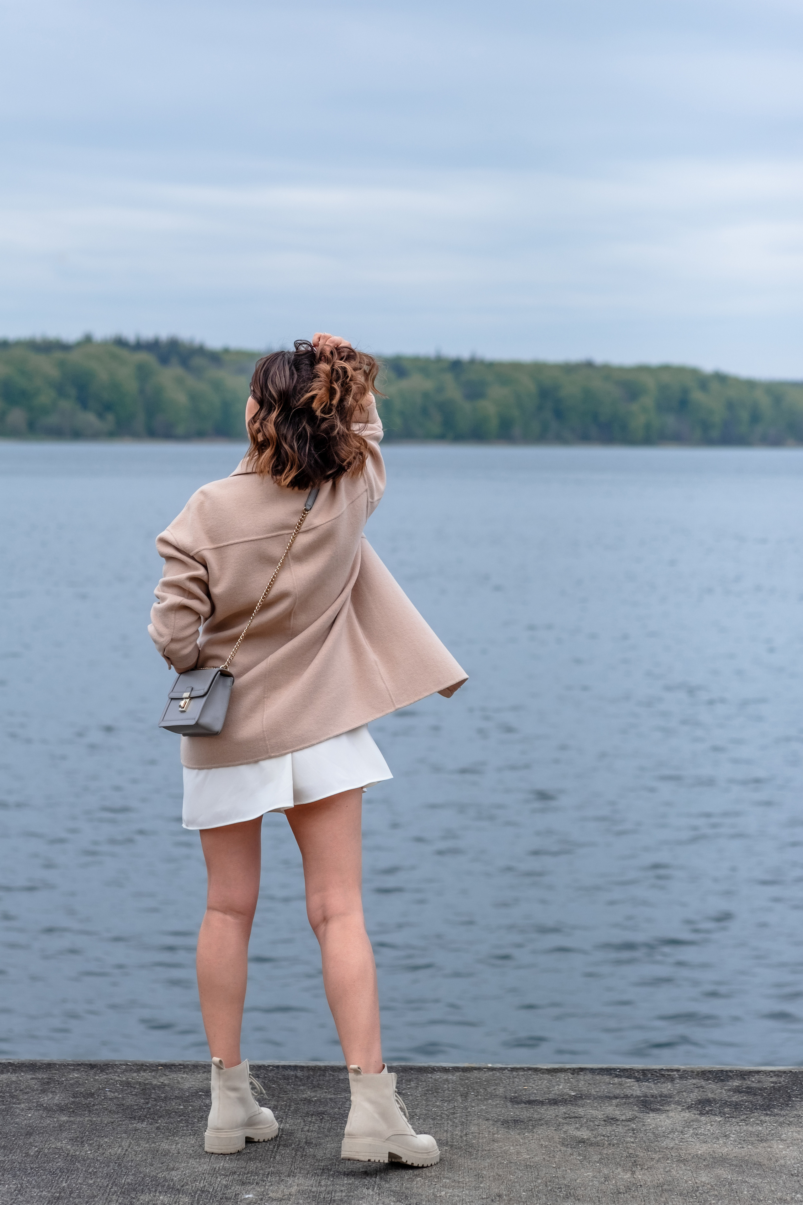 Spaziergang in Flensburg. Newborn Baby Fotografie Flensburg Babyfotoshooting