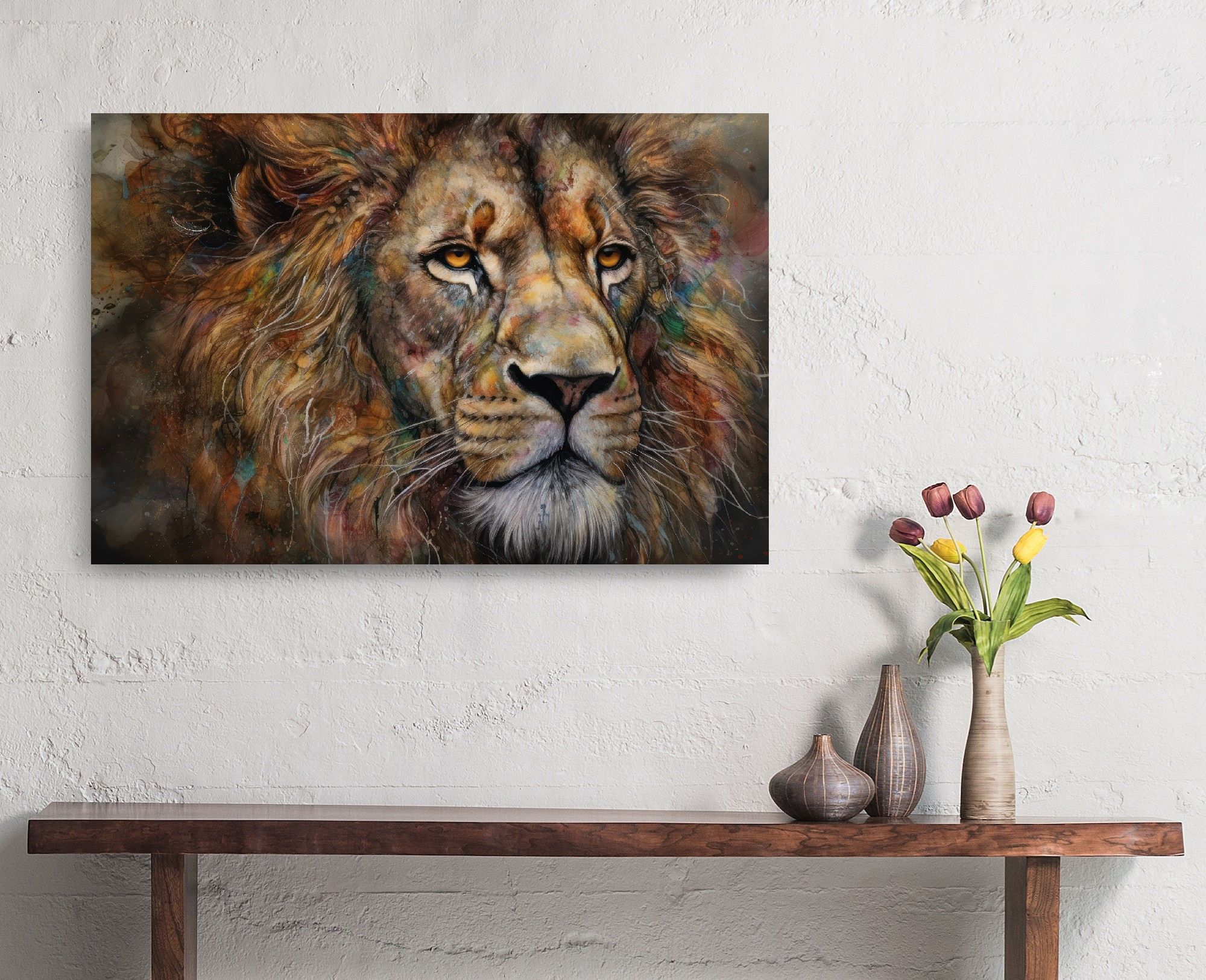 Lion Collection Sacred Animals Artwork #35 Lolly Shine. Lolly Shine. Contemporary digital artist