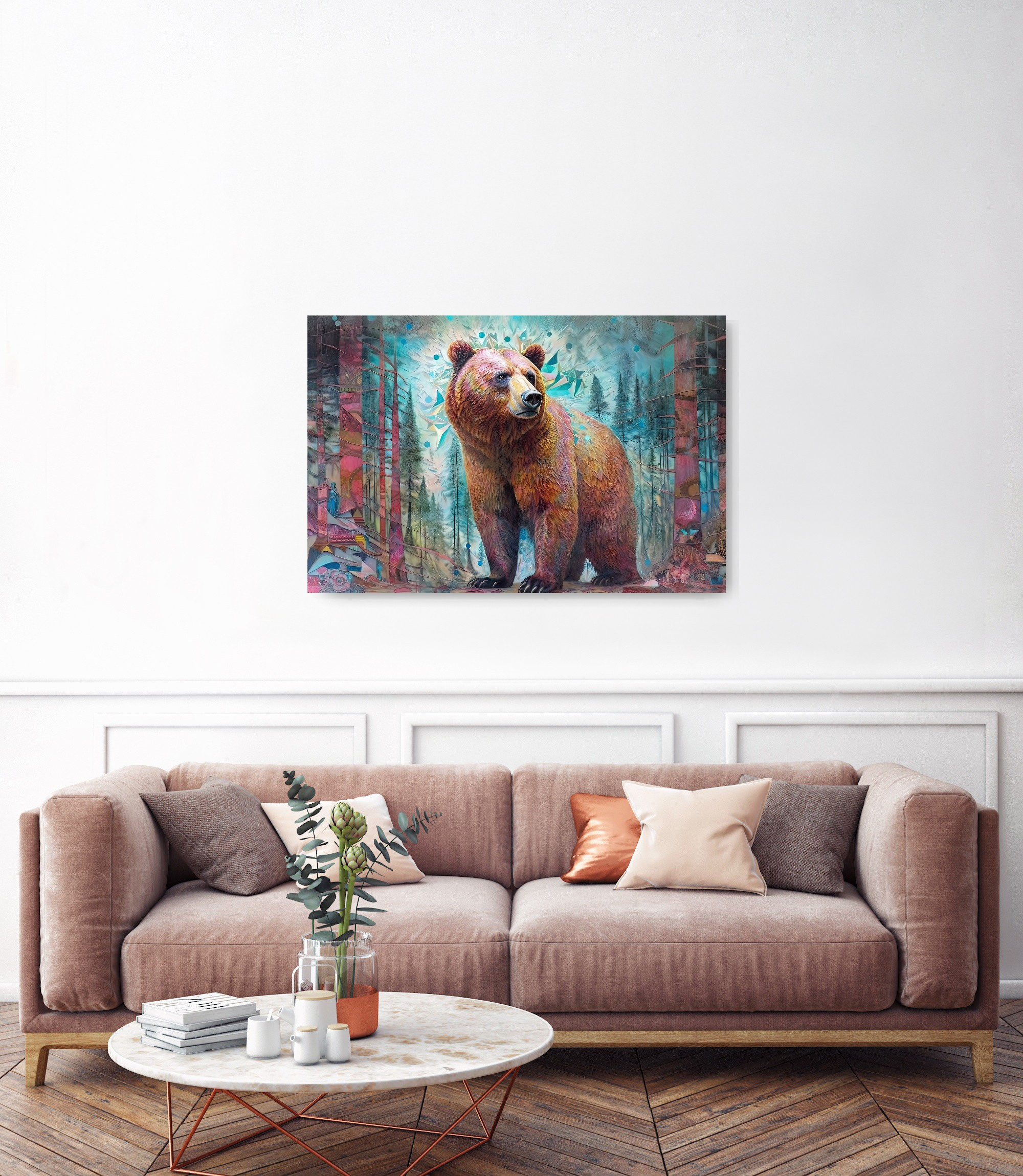 Bear Collection Sacred Animals Artwork #8 Lolly Shine. Lolly Shine. Contemporary digital artist