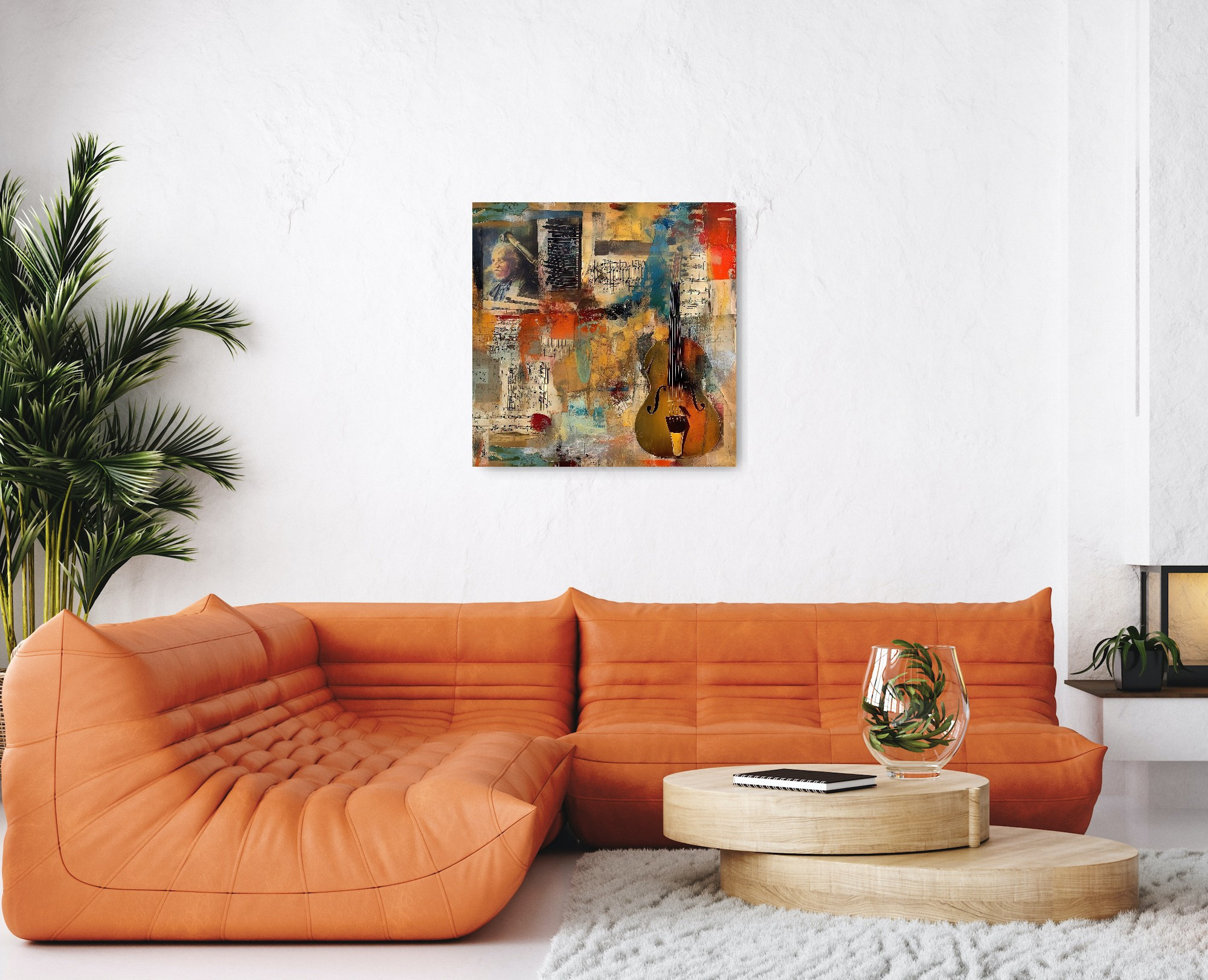 Abstract collection Music of the soul artwork #21. Lolly Shine. Contemporary digital artist