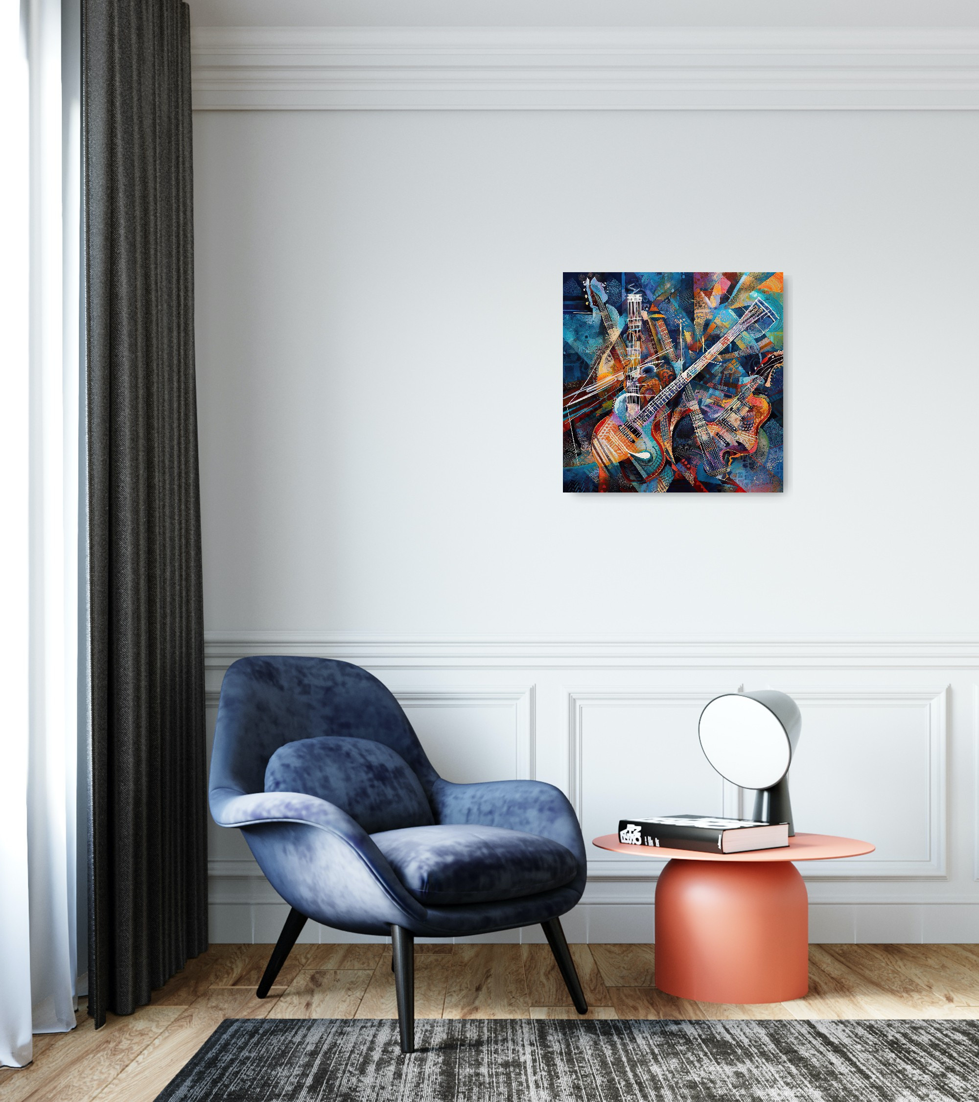 Abstract collection Music of the soul artwork #11. Lolly Shine. Contemporary digital artist