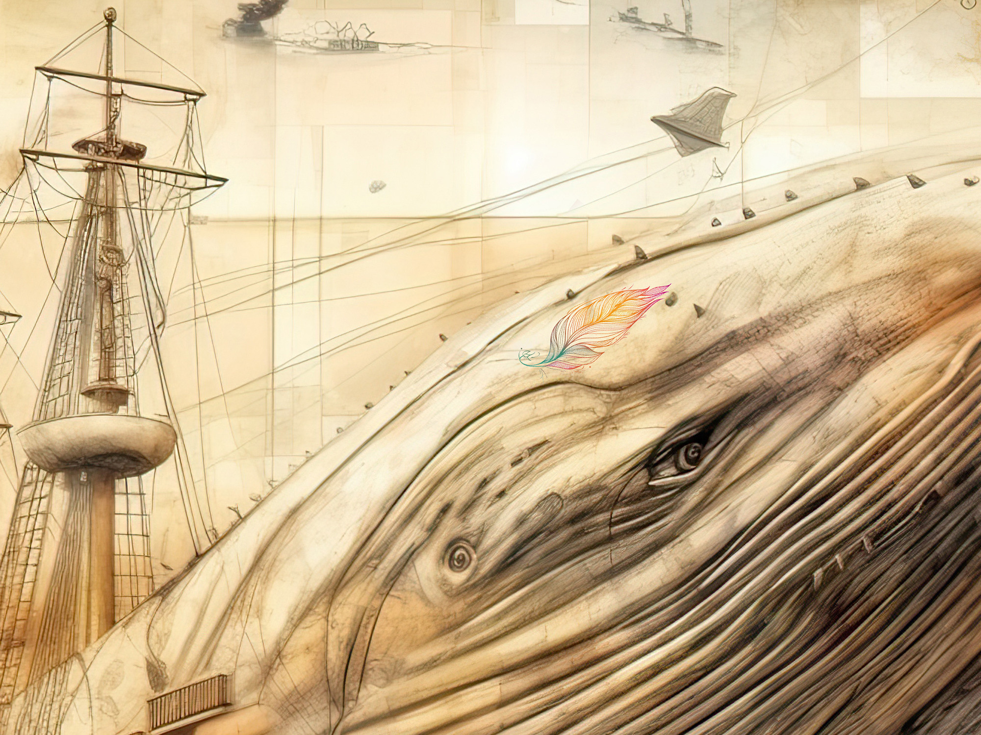 Whale Collection Sacred Animals Artwork #14 Lolly Shine. Lolly Shine. Contemporary digital artist