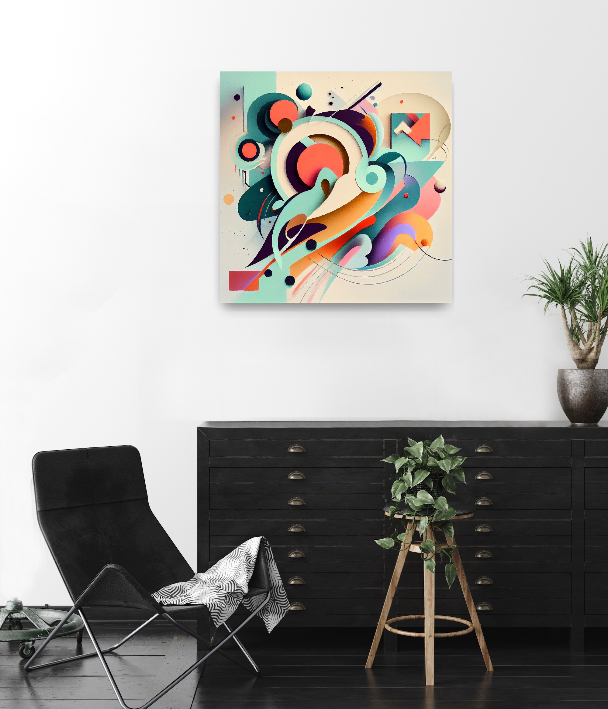 Abstract collection Music of the soul artwork #5. Lolly Shine. Contemporary digital artist