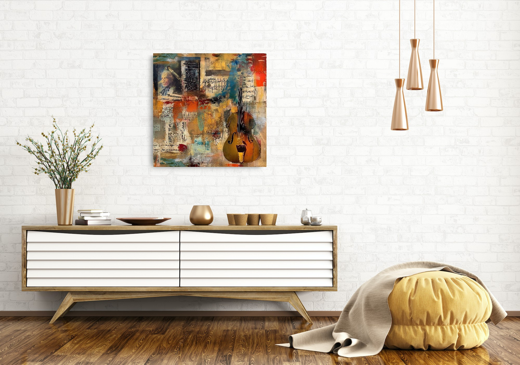 Abstract collection Music of the soul artwork #21. Lolly Shine. Contemporary digital artist