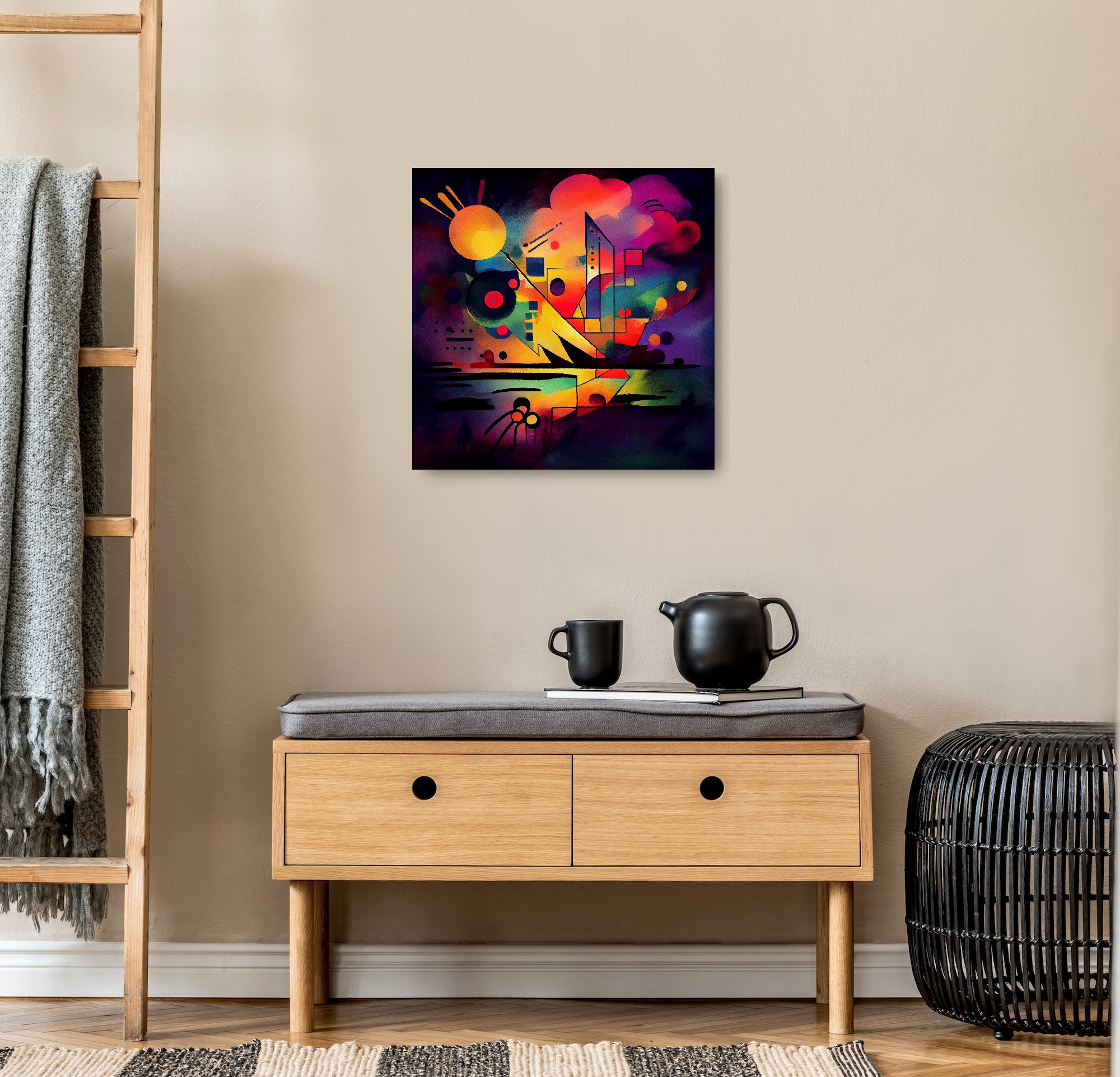 Abstract collection Music of the soul artwork #9. Lolly Shine. Contemporary digital artist