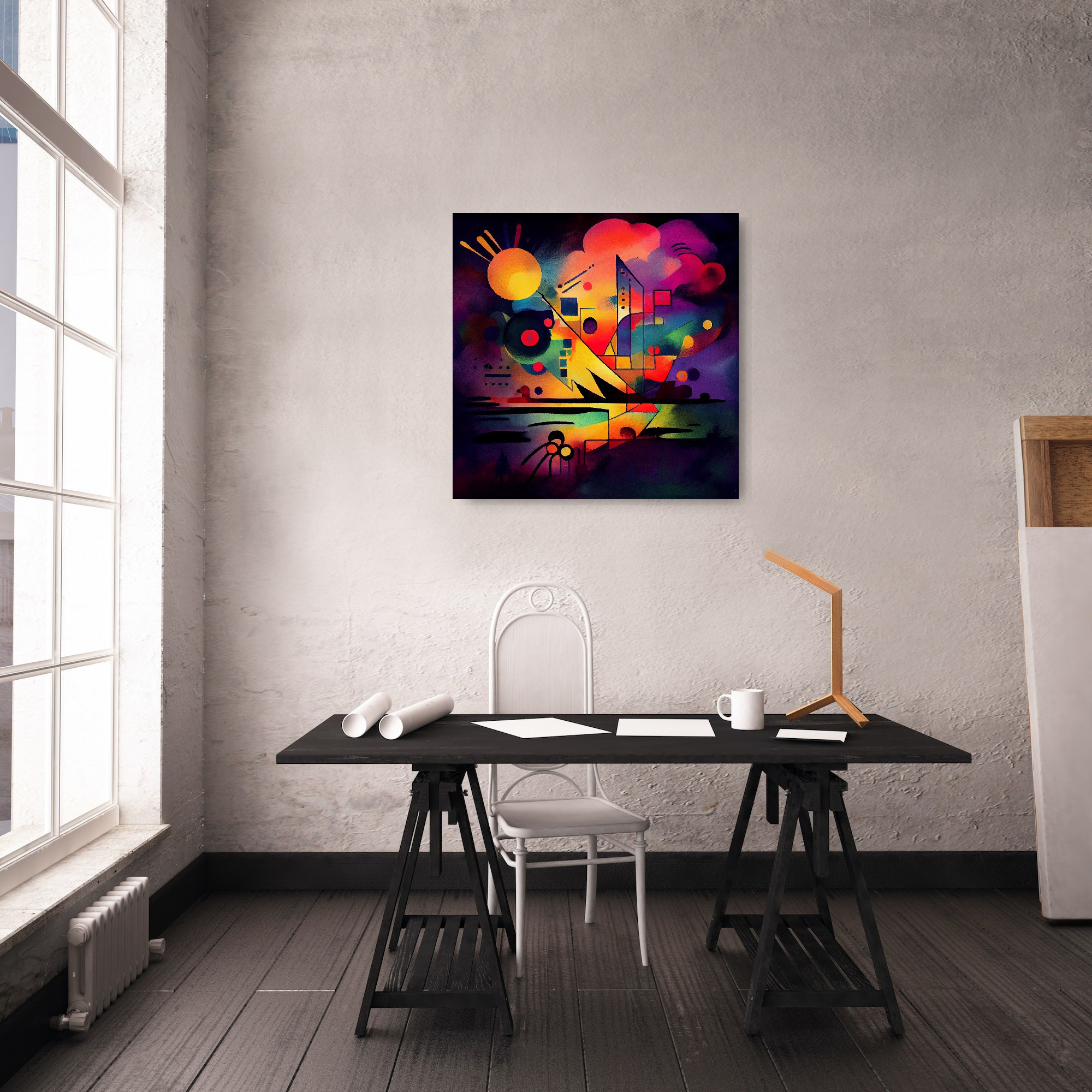 Abstract collection Music of the soul artwork #9. Lolly Shine. Contemporary digital artist