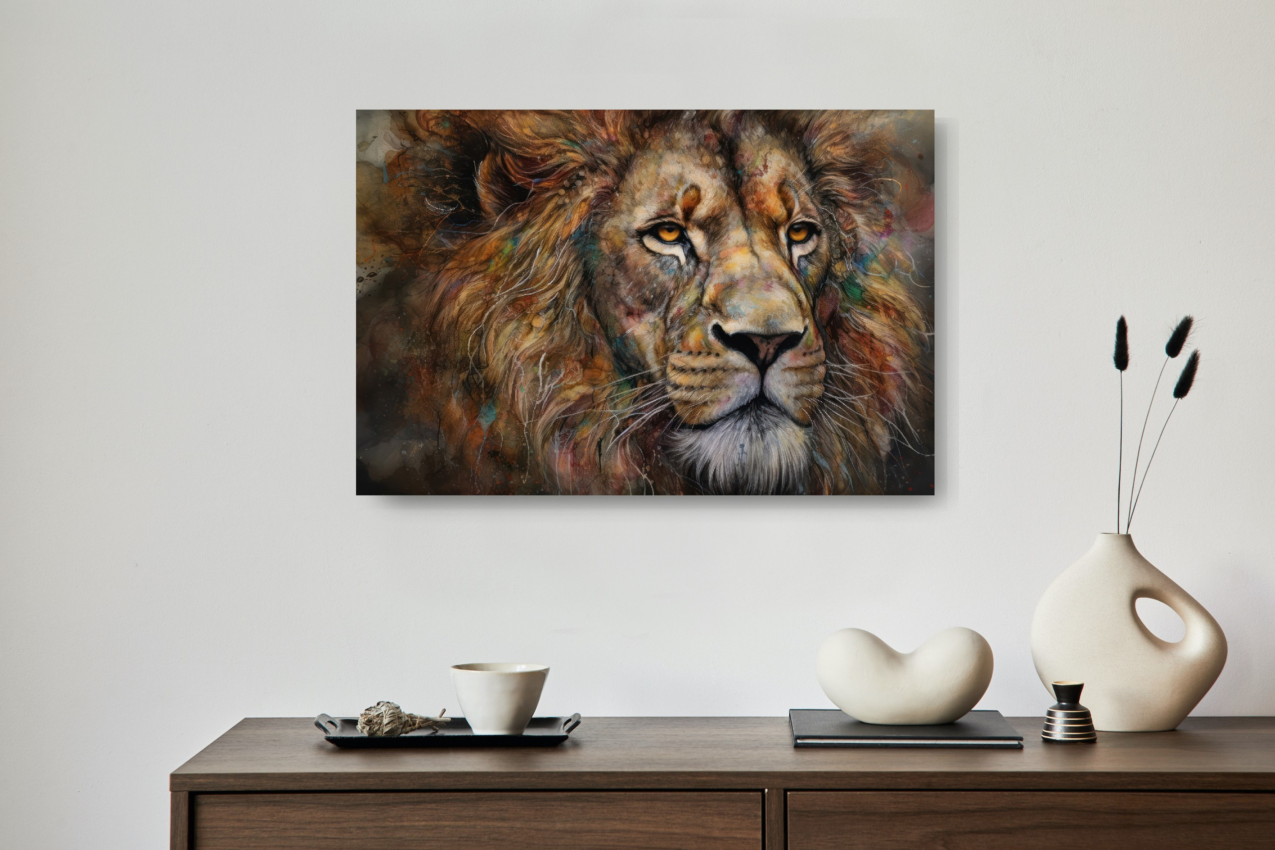 Lion Collection Sacred Animals Artwork #35 Lolly Shine. Lolly Shine. Contemporary digital artist
