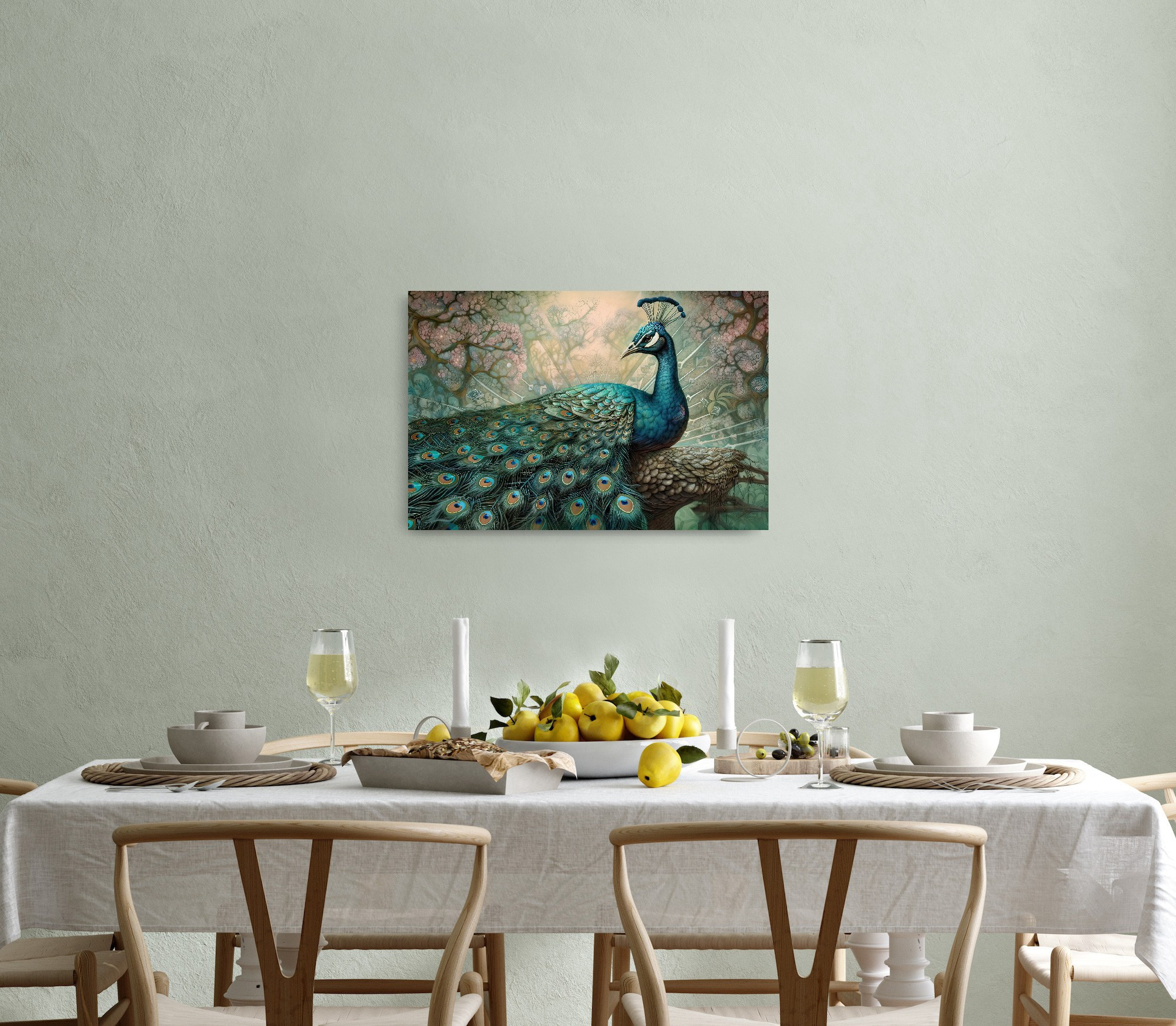 Peacock Collection Sacred Animals Artwork #15 Lolly Shine. Lolly Shine. Contemporary digital artist