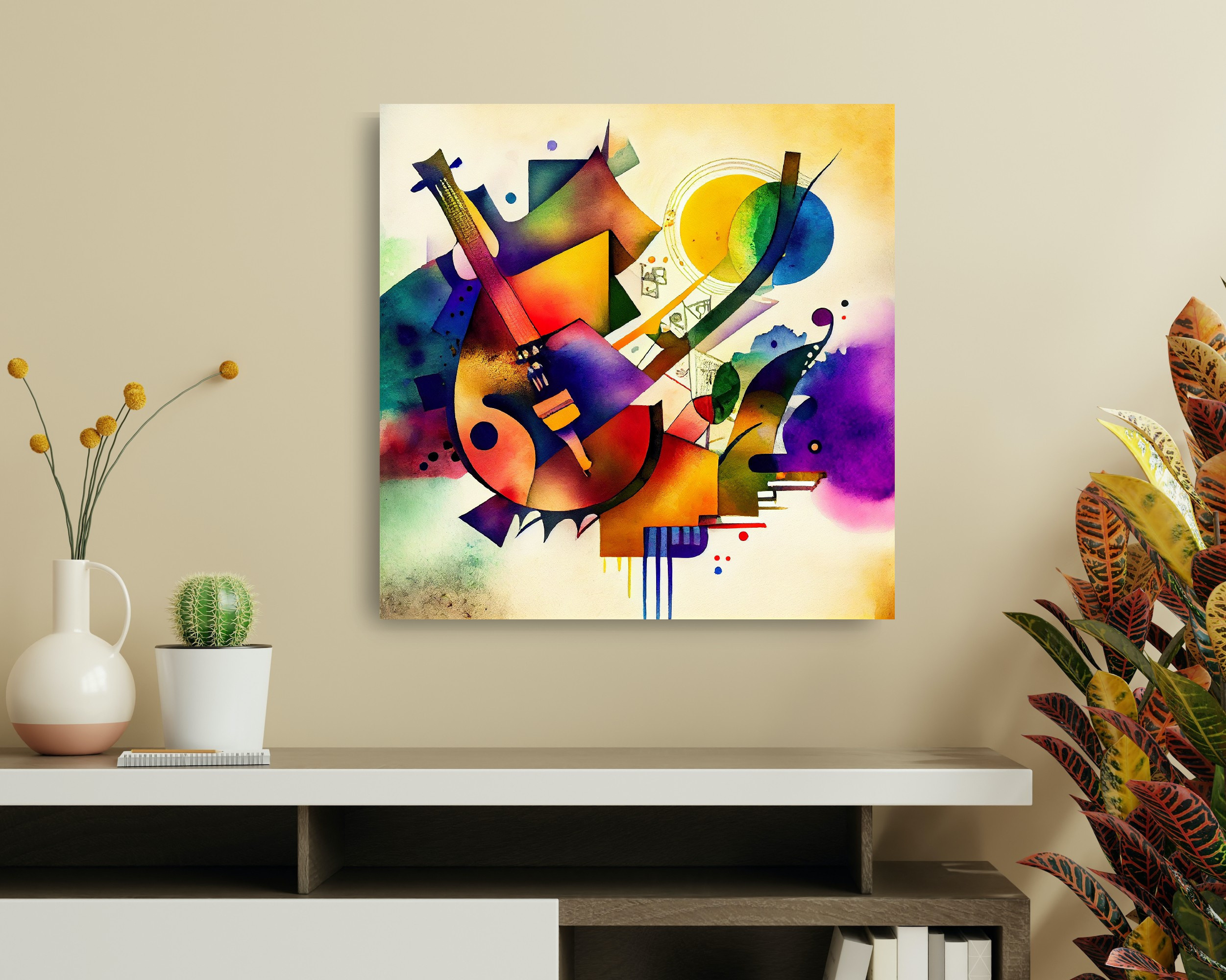 Abstract collection Music of the soul artwork #6. Lolly Shine. Contemporary digital artist