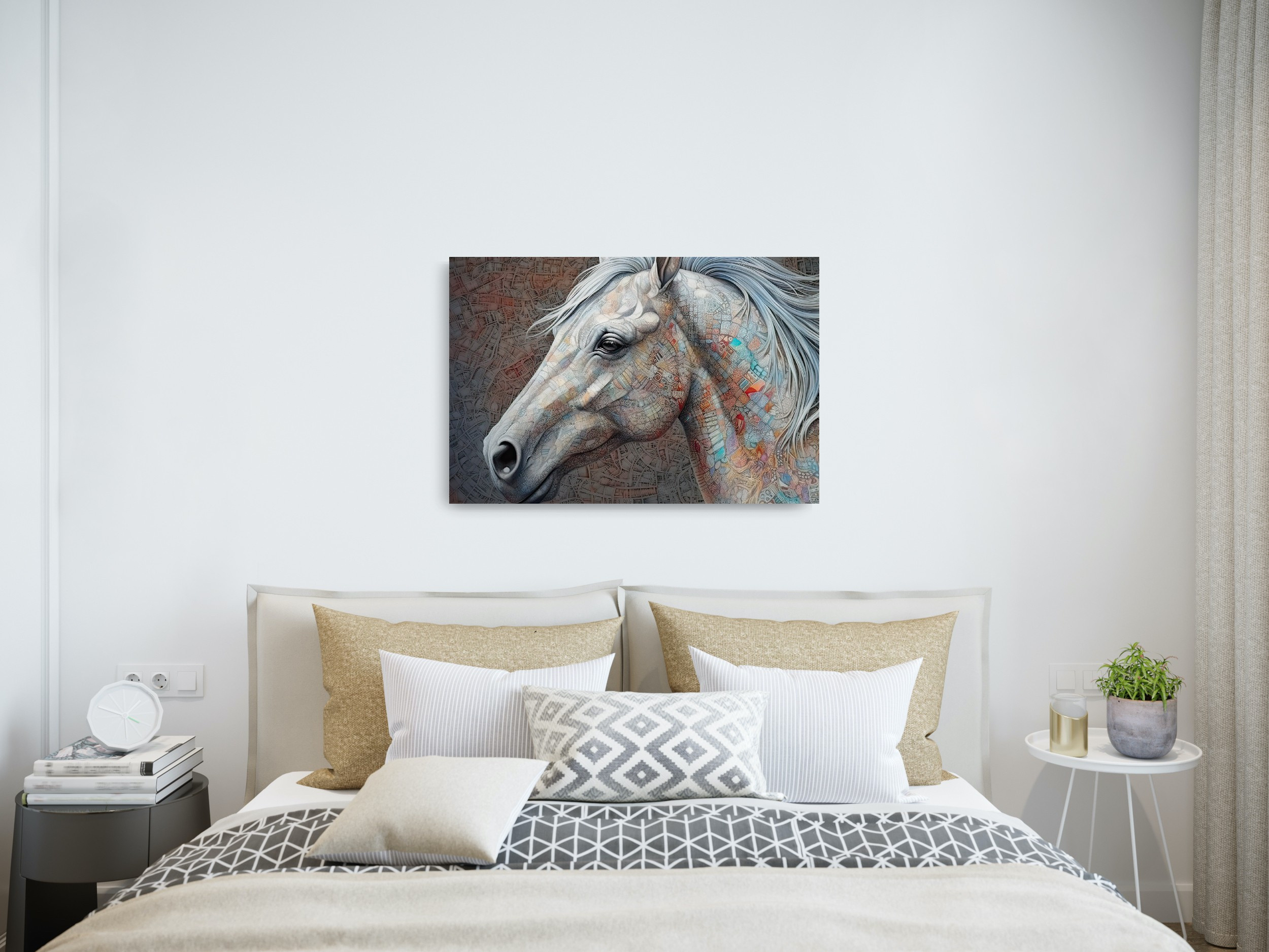 Horse Collection Sacred Animals Artwork #23 Lolly Shine. Lolly Shine. Contemporary digital artist