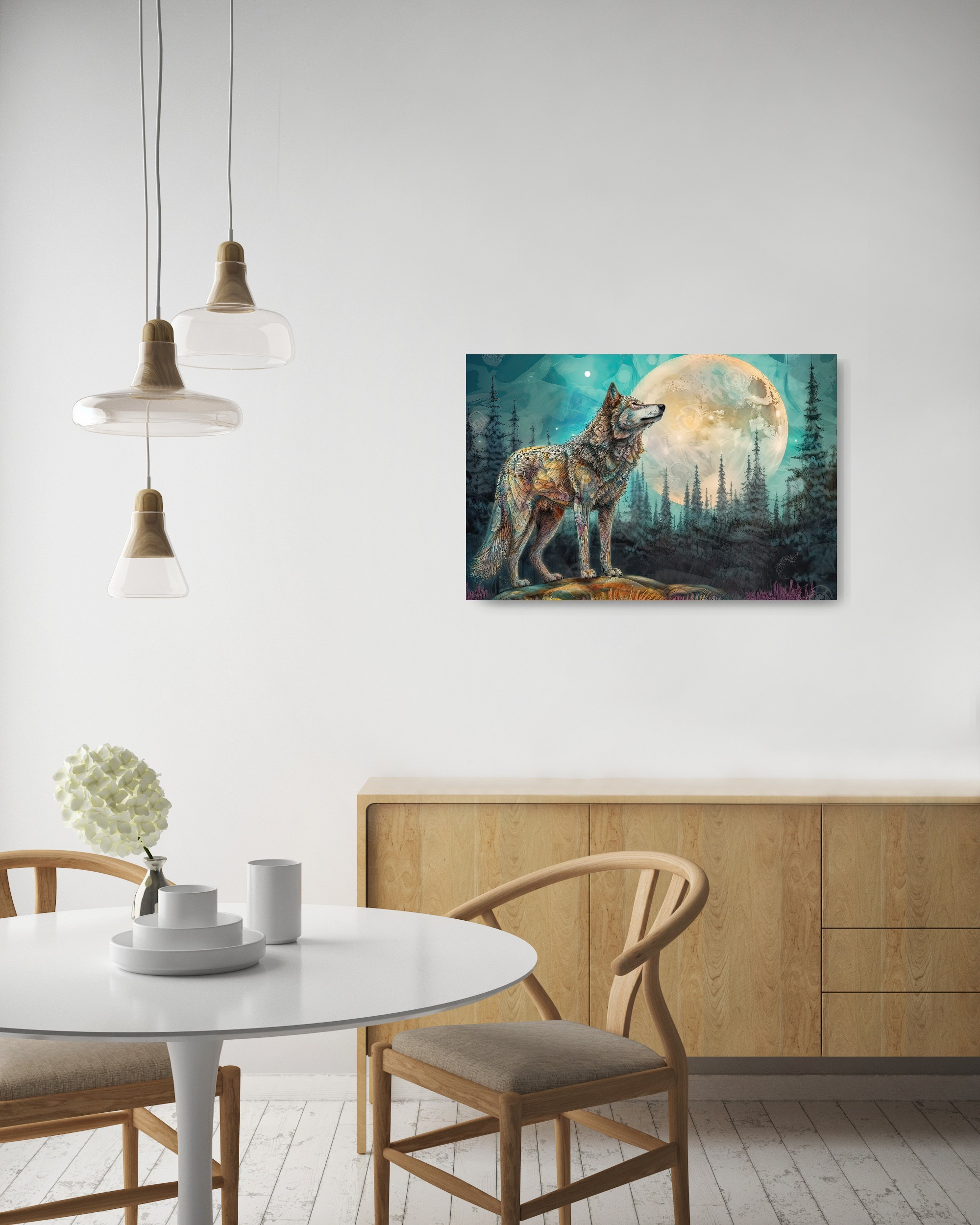 Wolf Collection Sacred Animals Artwork #21 Lolly Shine. Lolly Shine. Contemporary digital artist