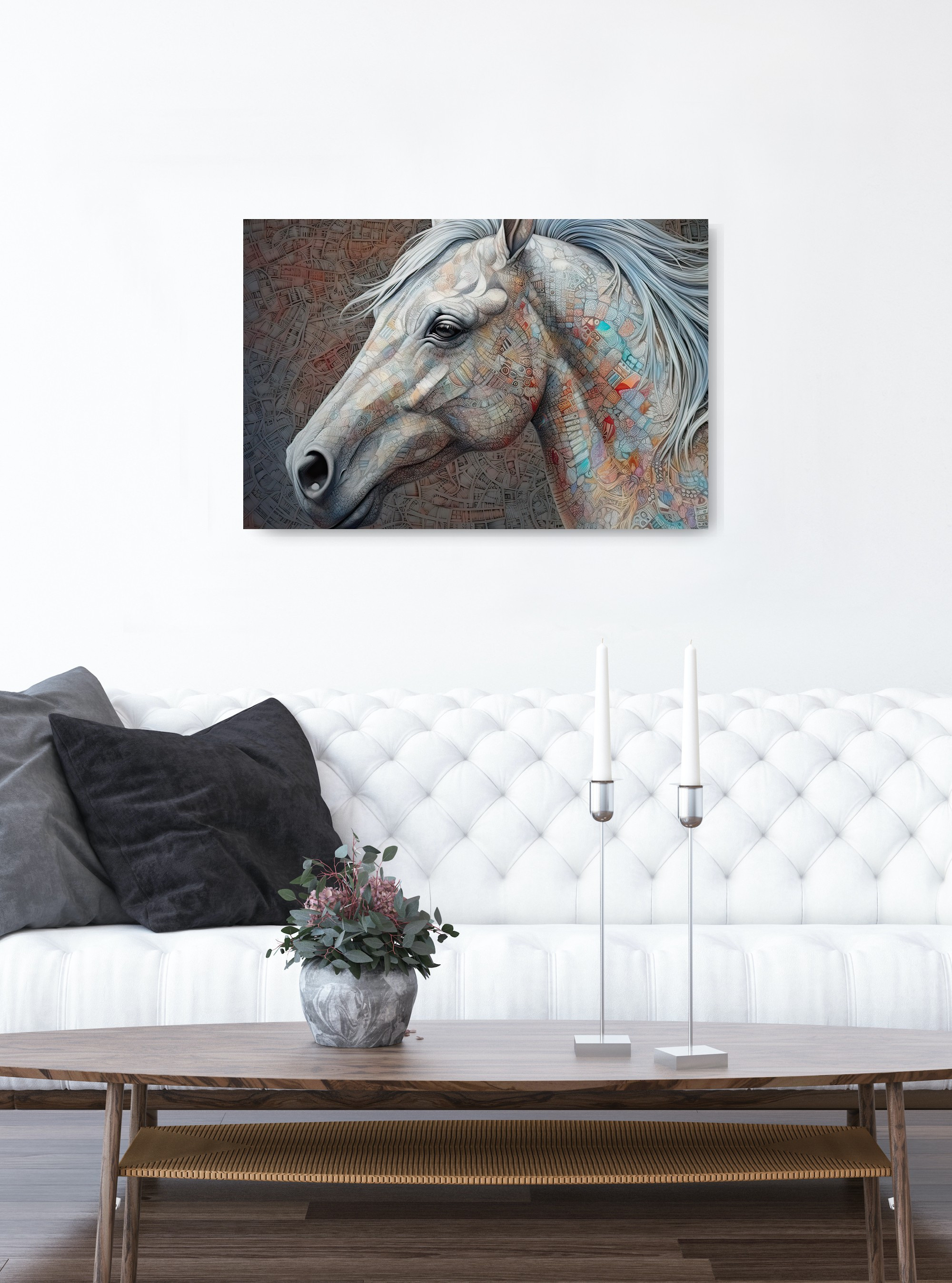 Horse Collection Sacred Animals Artwork #23 Lolly Shine. Lolly Shine. Contemporary digital artist