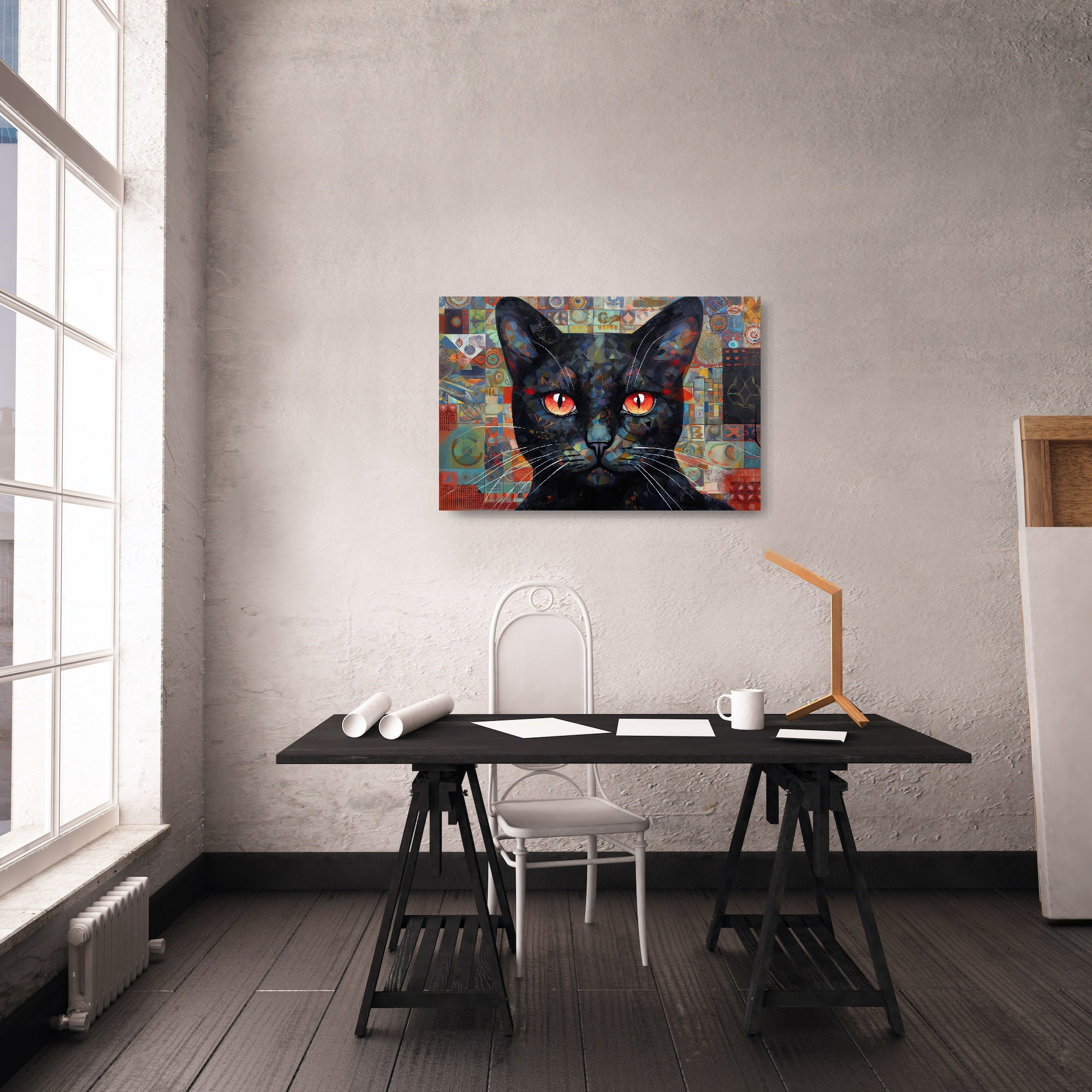 Cat Collection Sacred Animals Artwork #25 Lolly Shine. Lolly Shine. Contemporary digital artist