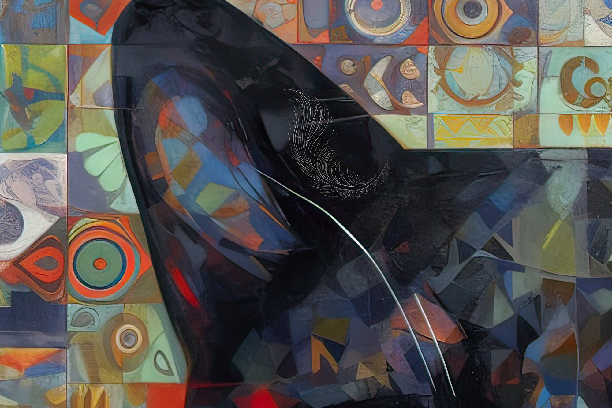 Cat Collection Sacred Animals Artwork #25 Lolly Shine. Lolly Shine. Contemporary digital artist